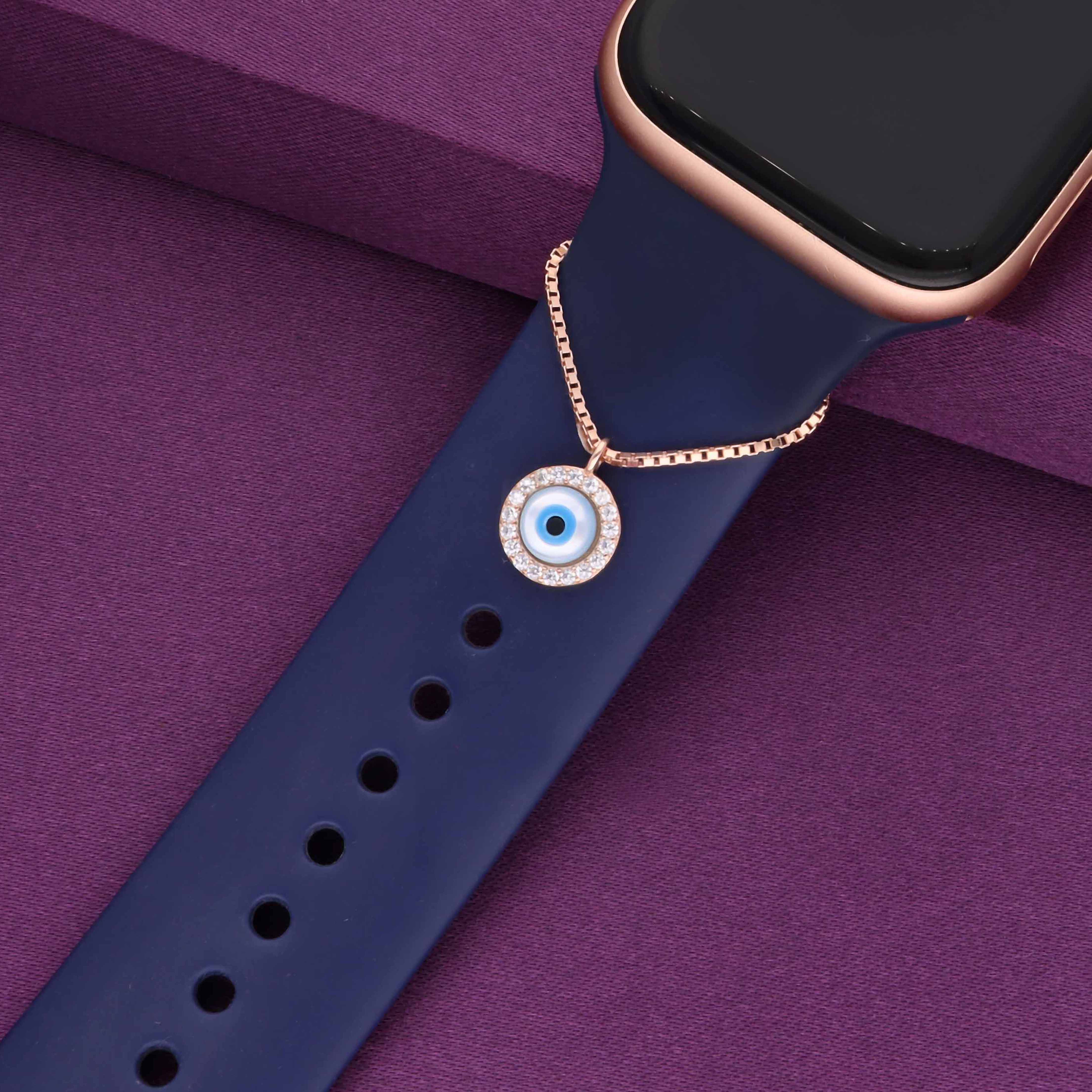 Evil Eye Zircon Watch Charm - Image 6