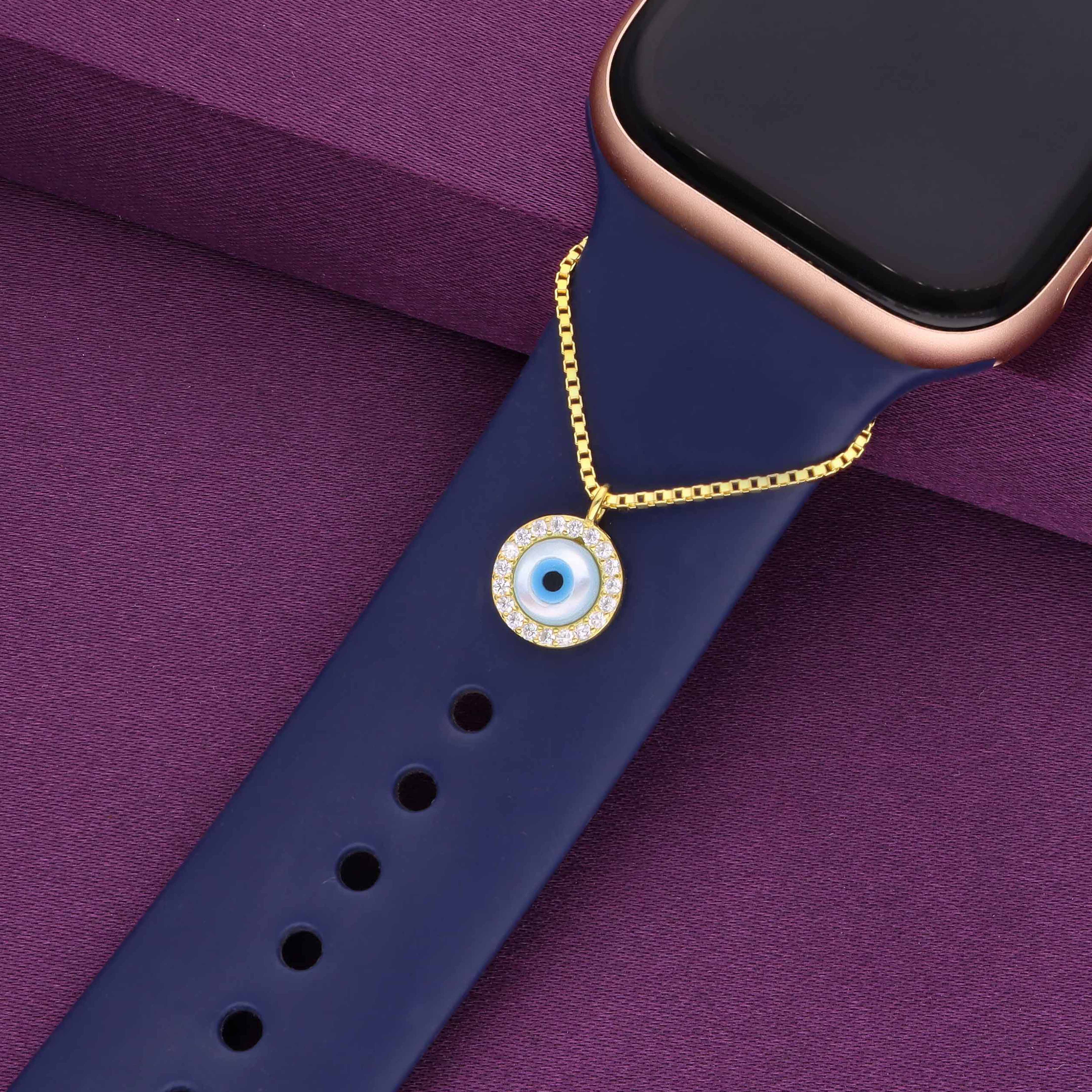 Evil Eye Zircon Watch Charm - Image 7