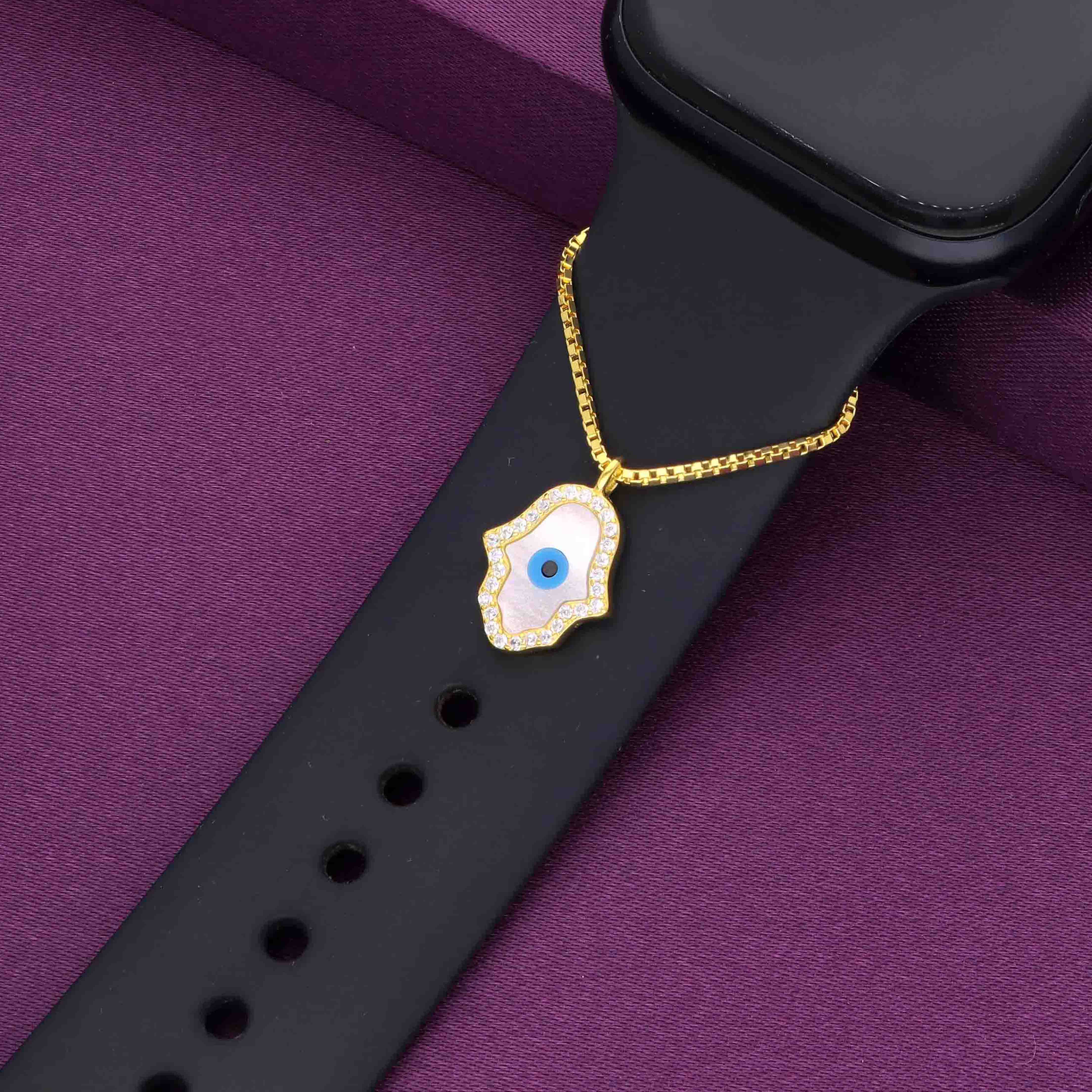 HAMSA ZIRCON WATCH CHARM - Image 7