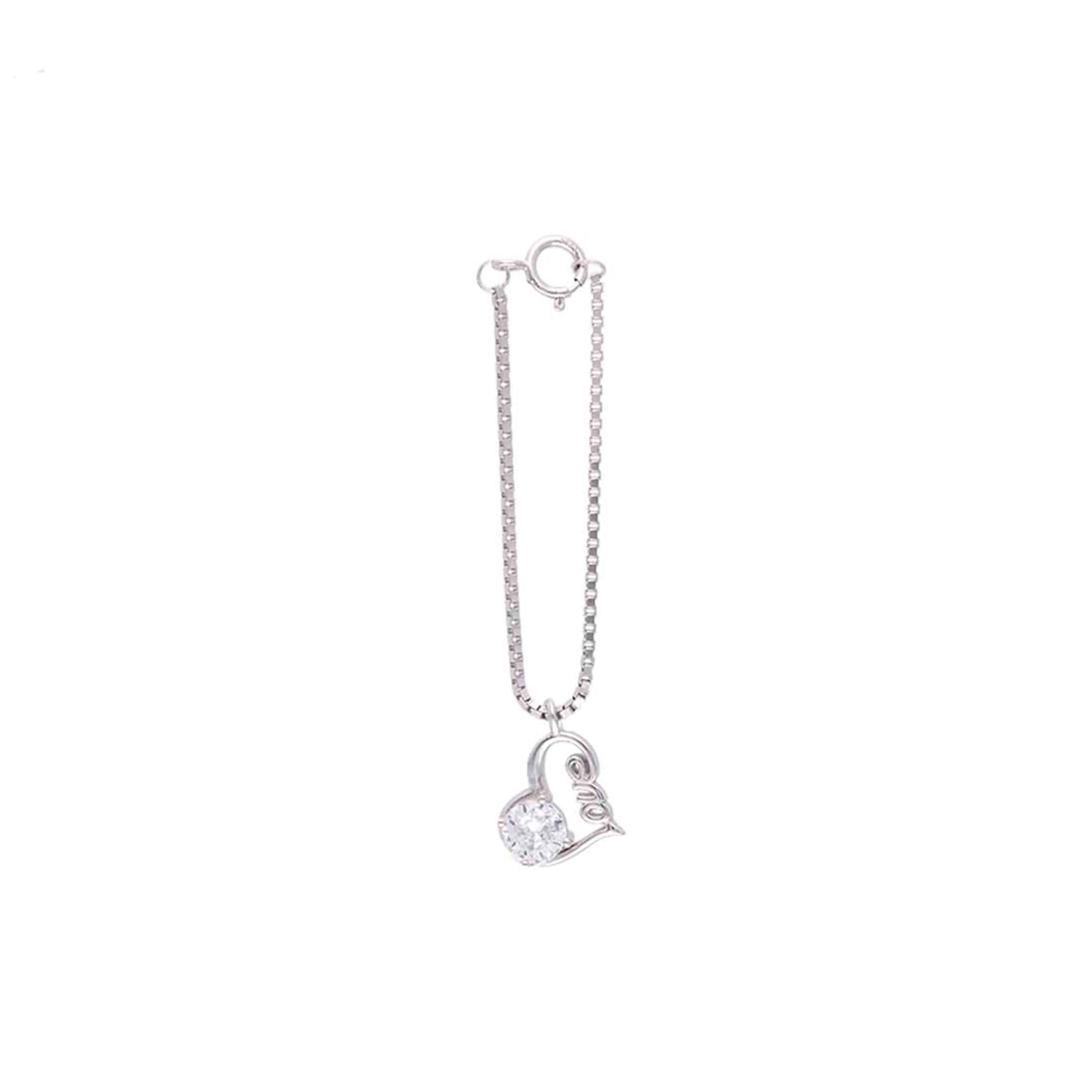 Solitaire Heart Love Watch Charm - Image 4