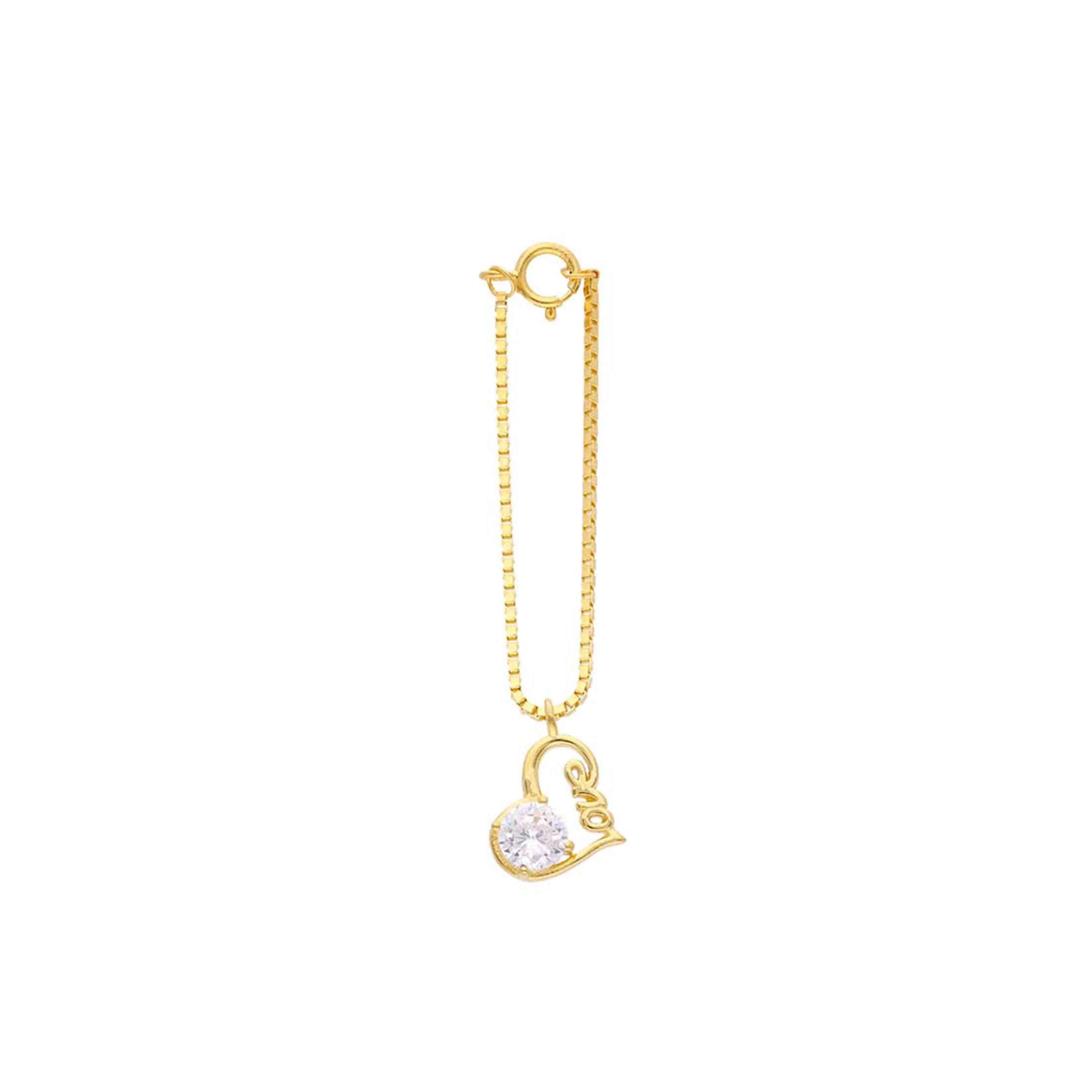 Solitaire Heart Love Watch Charm - Image 6