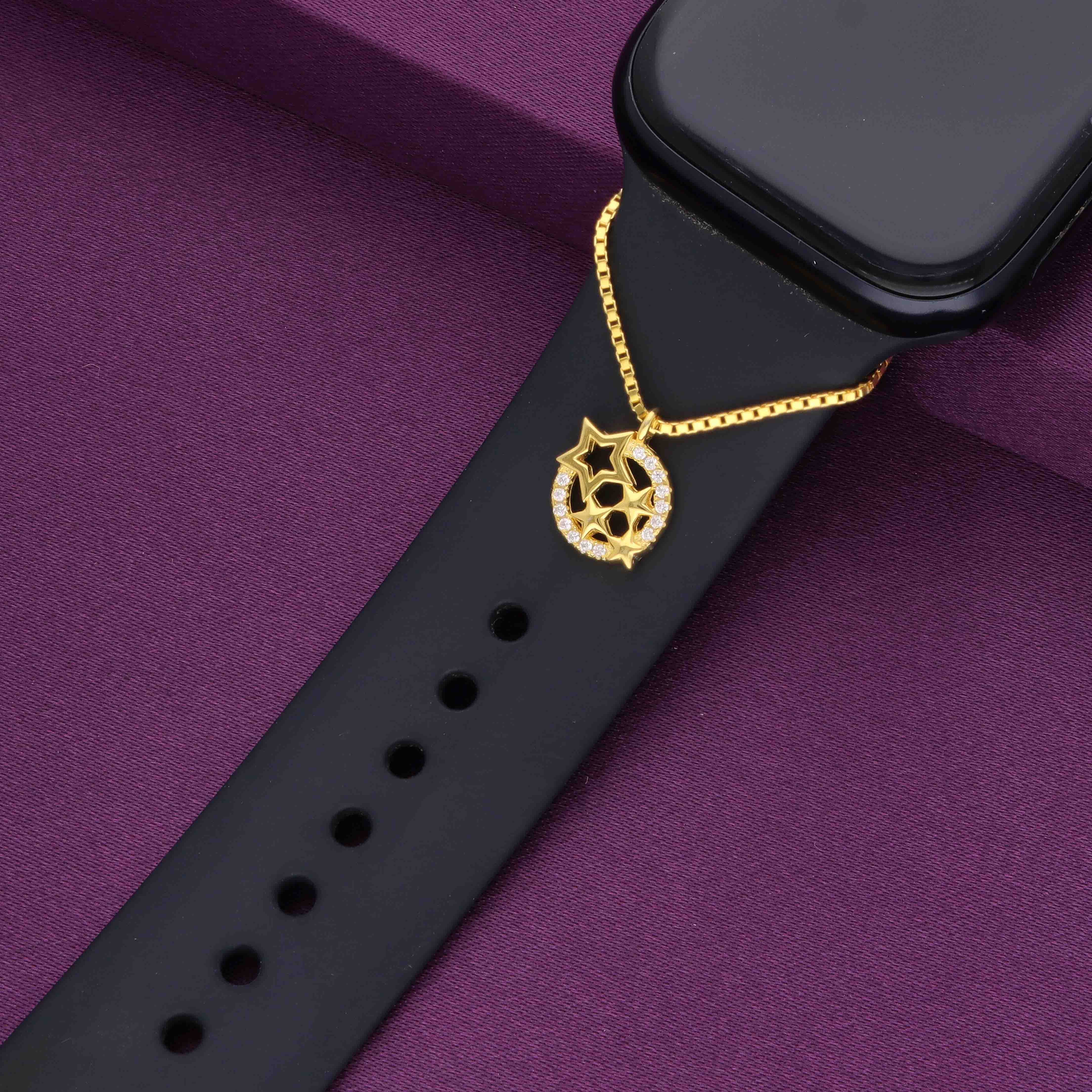 Zircon Star Watch Charm - Image 3