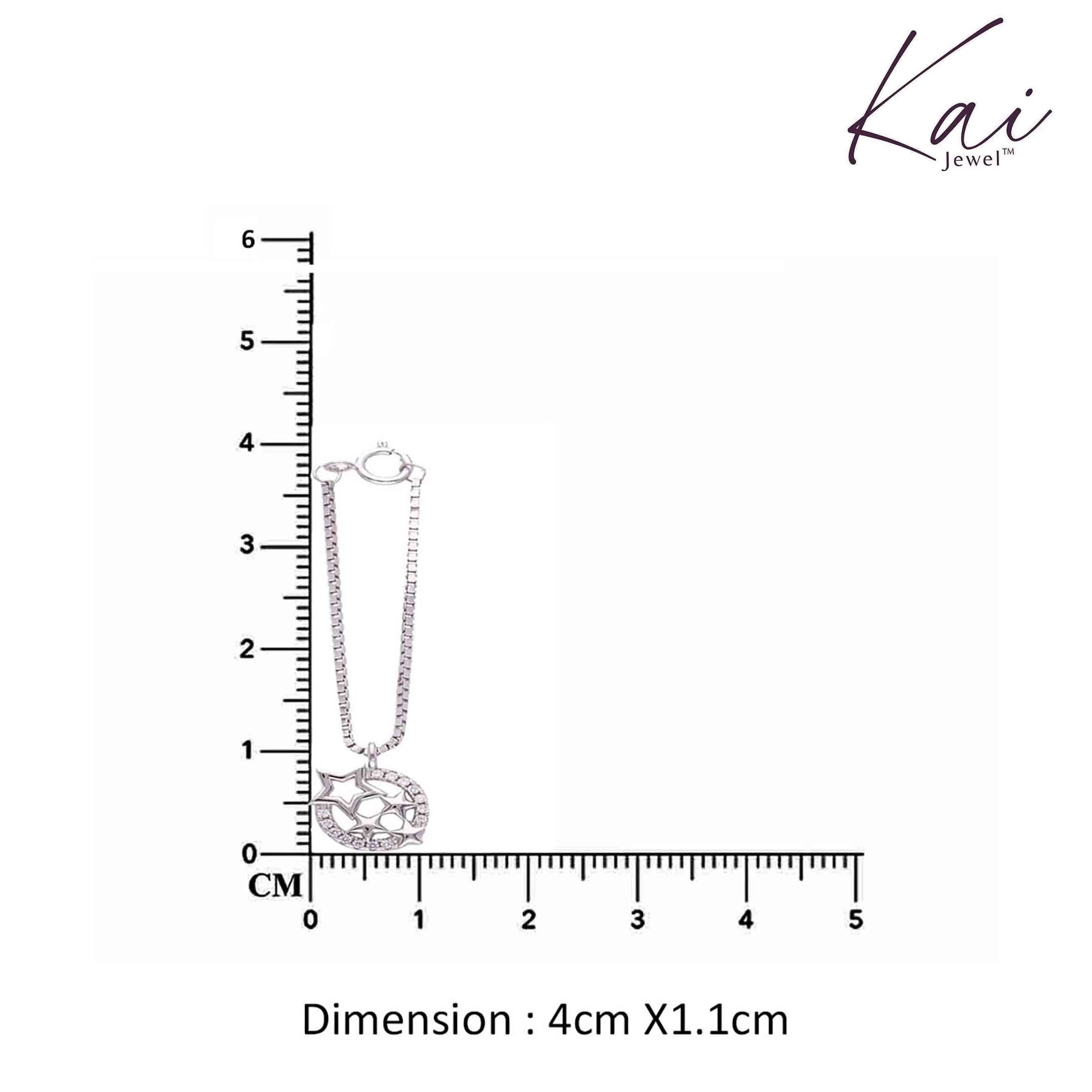 Zircon Star Watch Charm - Image 7