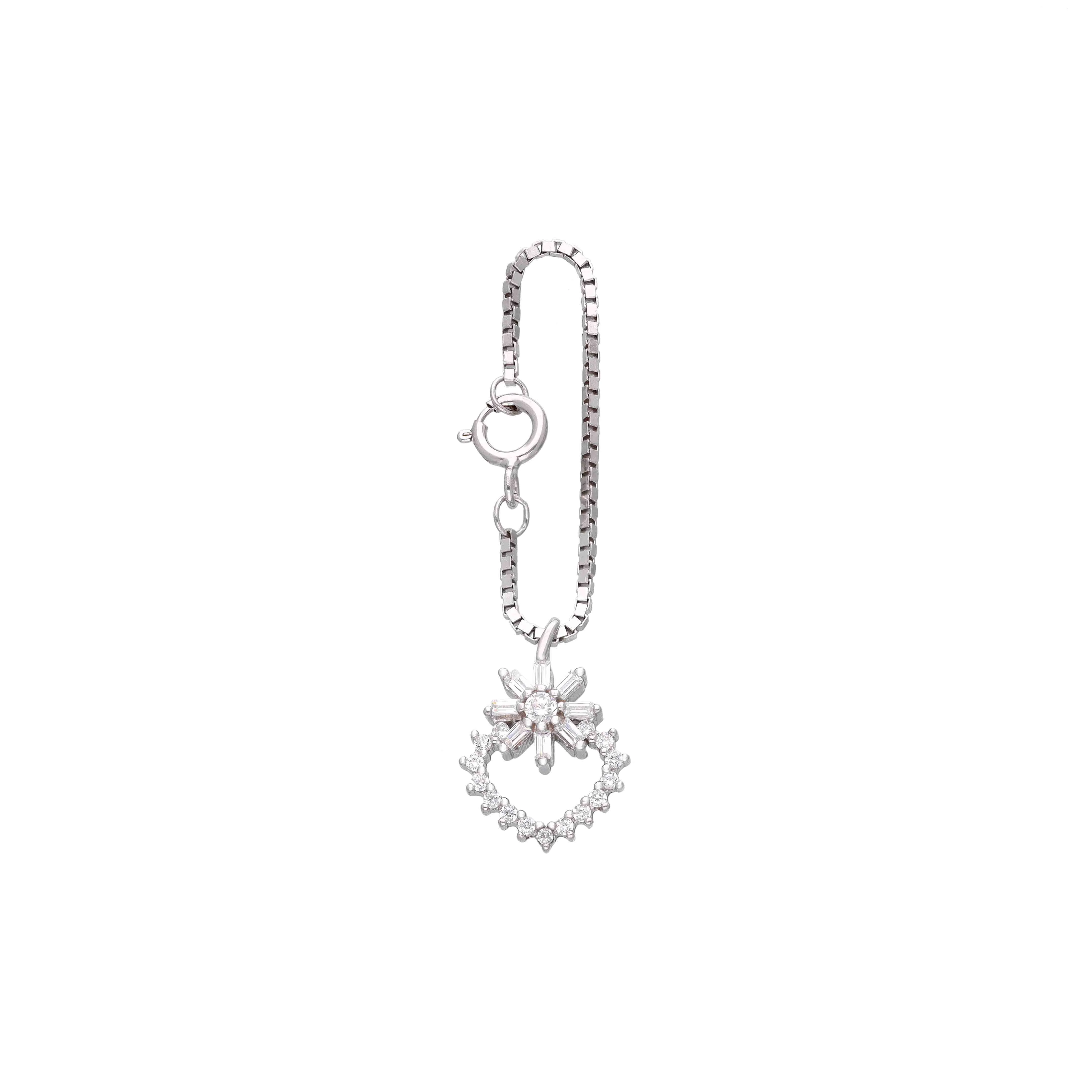 Floral Love Heart Watch Charm - Image 3