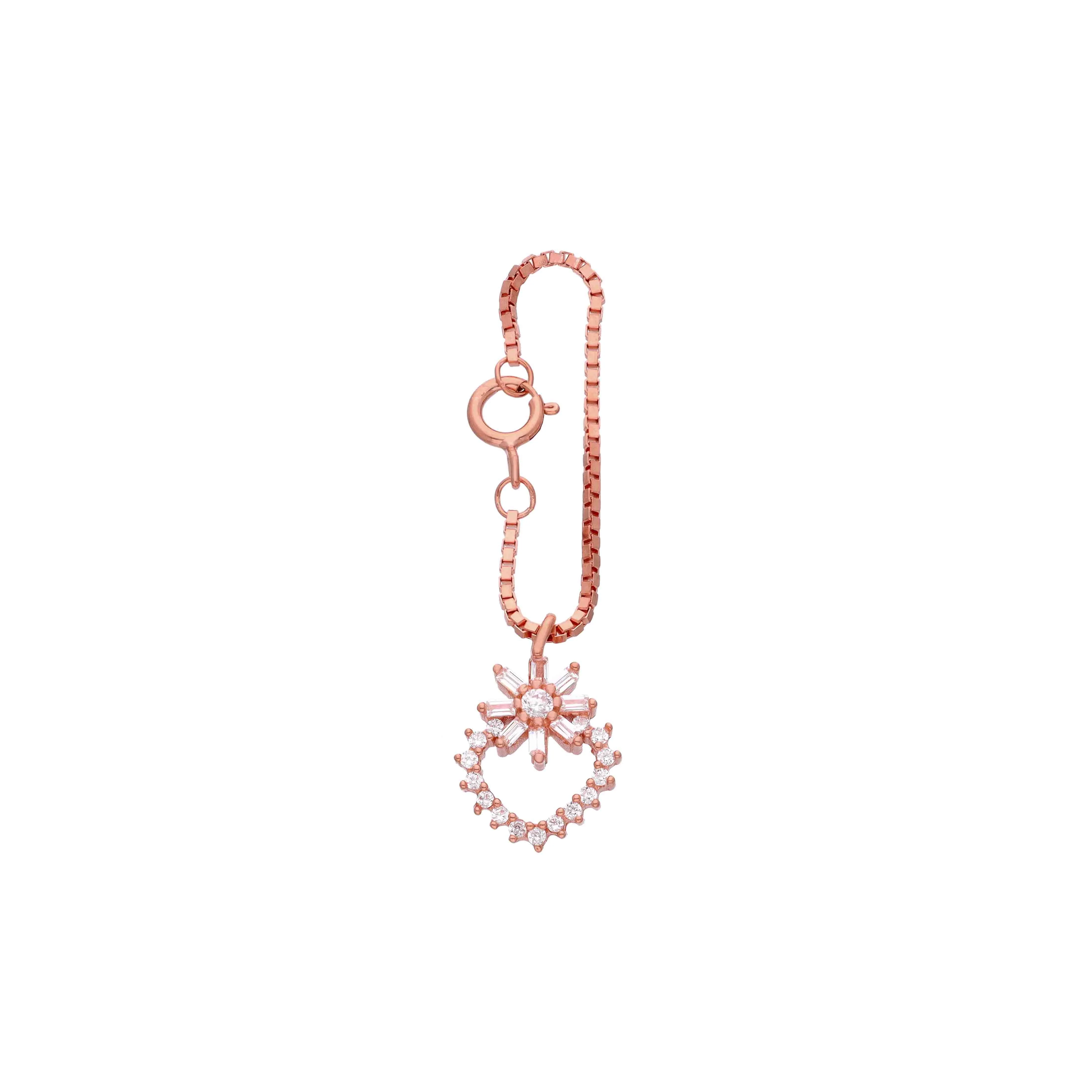 Floral Love Heart Watch Charm - Image 4