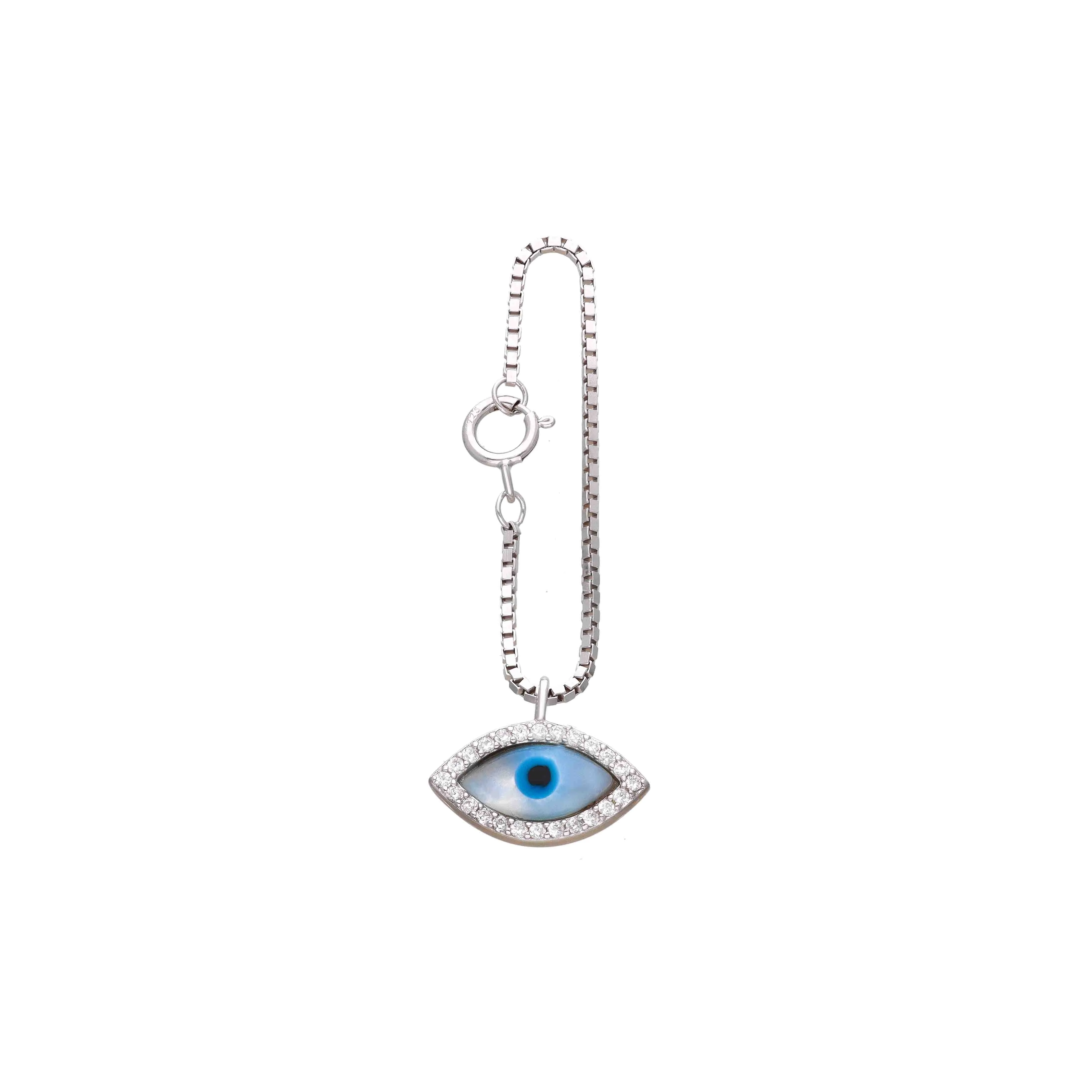 Sparkling Evil Eye Watch Charm - Image 4