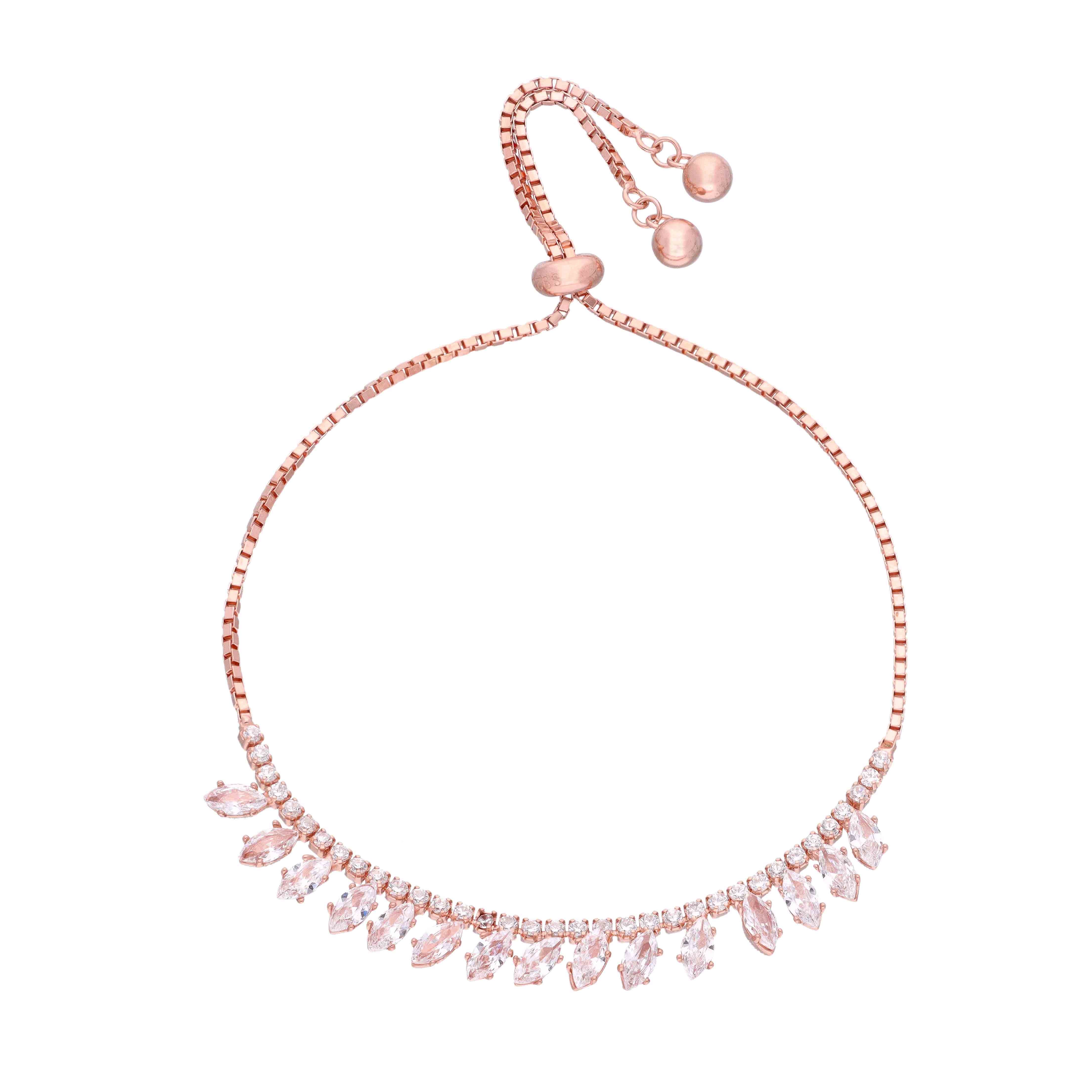 Bling of Sophistication Silver Bracelet - Image 4