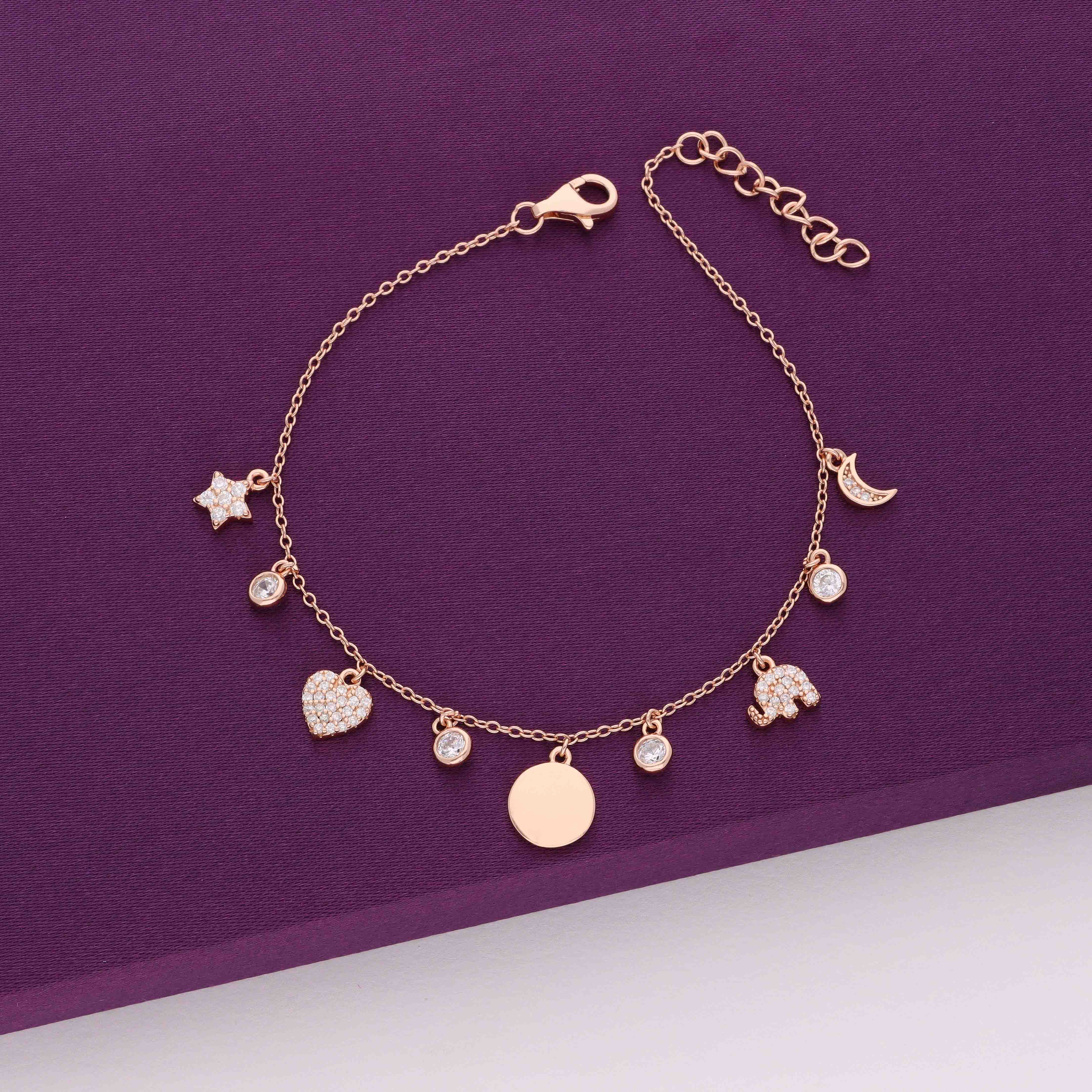 Mesmerising Mashup Silver Multi Charm Bracelet - Image 2