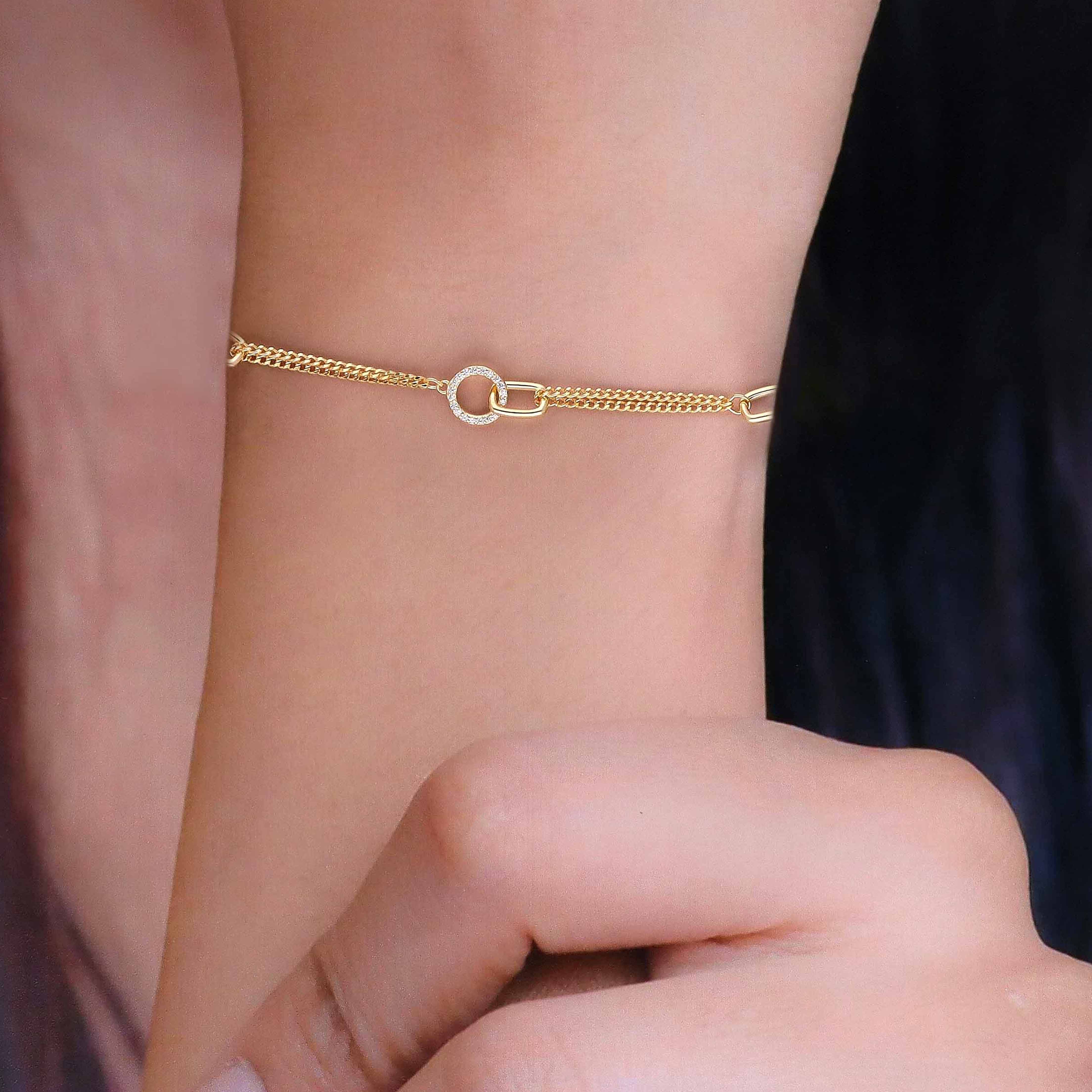Chic Link Charm Bracelet - Image 6