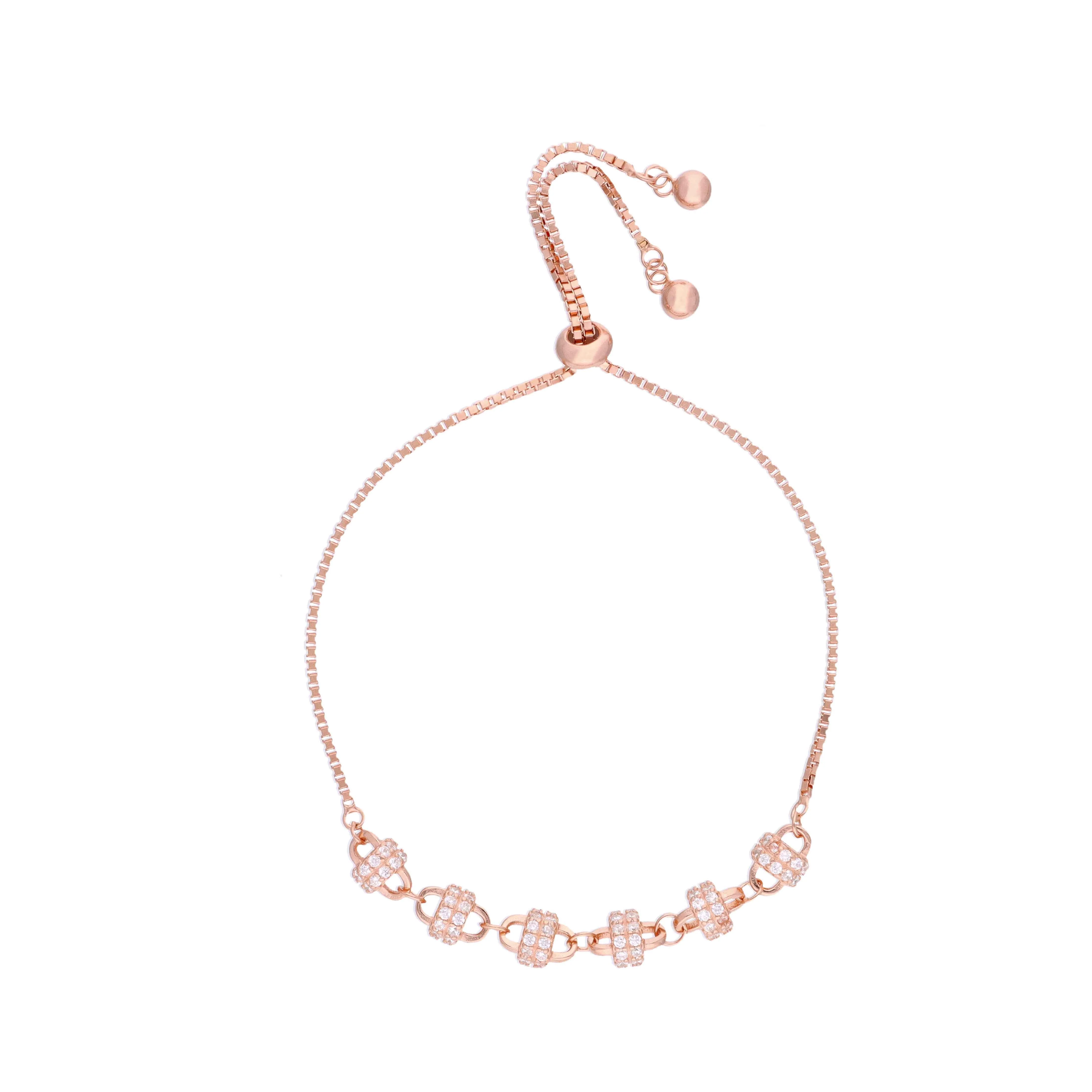 Sterling Silver Elegance Sparkle Bracelet - Image 4