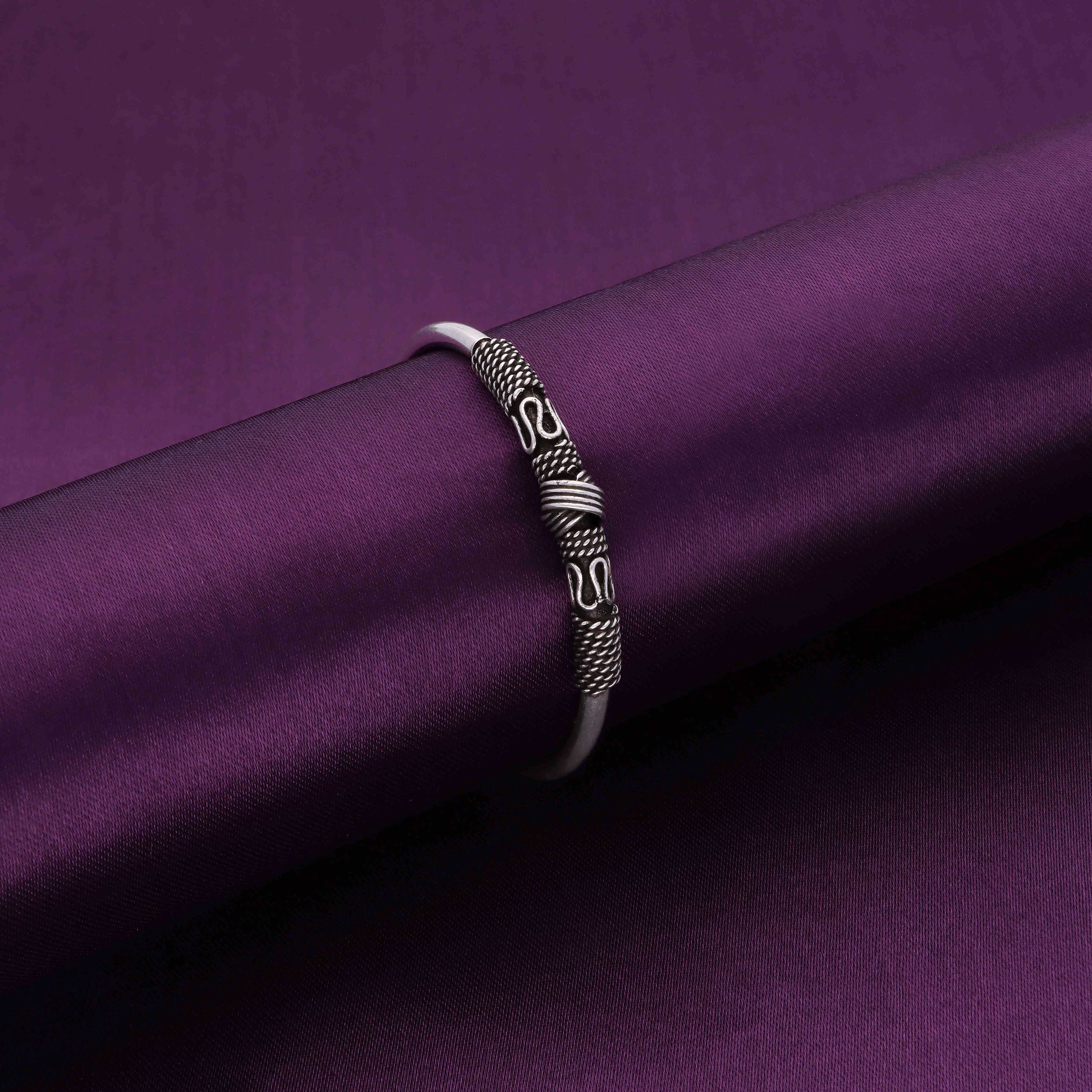 Grunge Mashup Silver Children Bracelet - Image 2