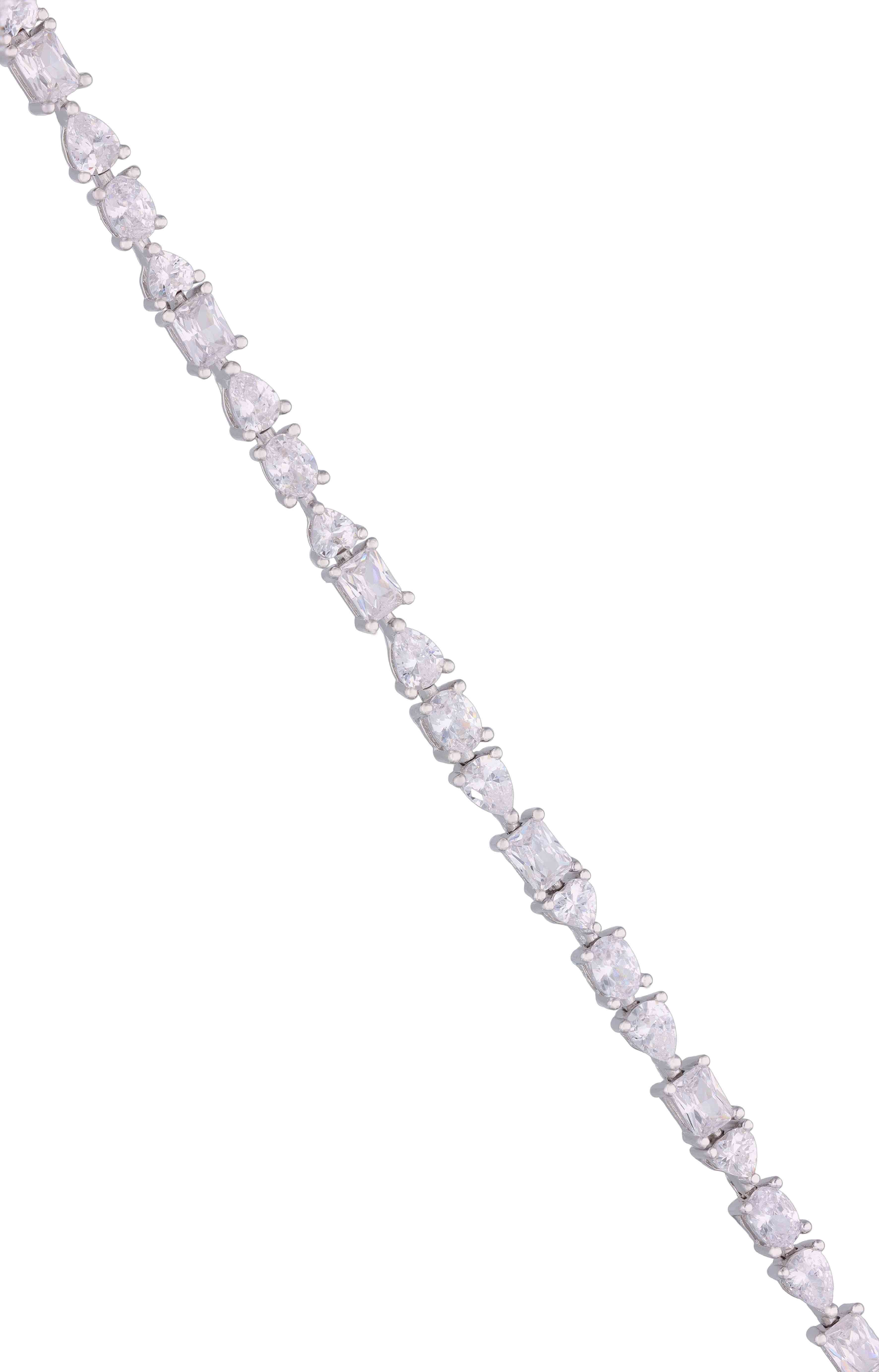 Splendid Shapes Crystals Silver bracelet - Image 5