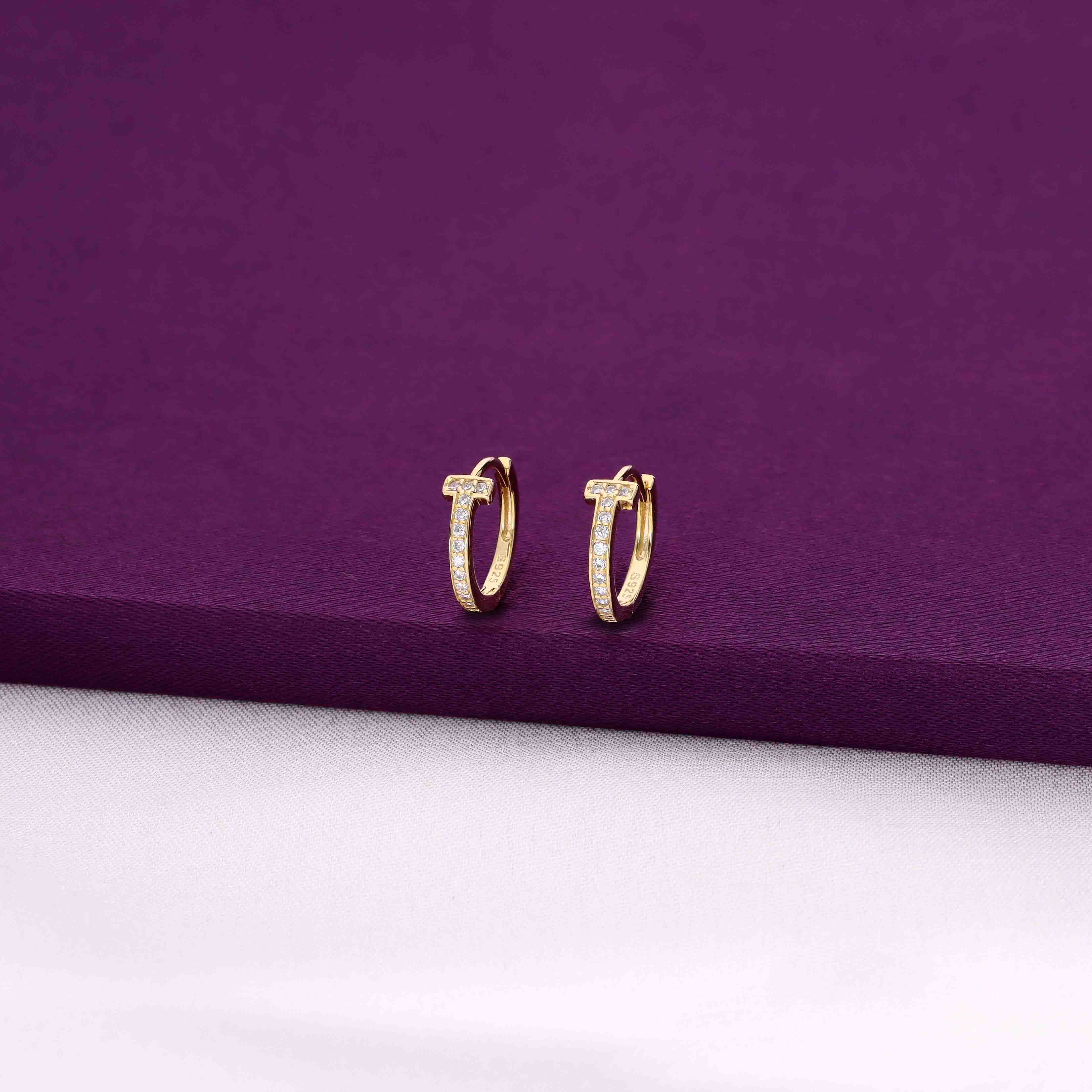 Twilight Sparkle Gold Hoops - Image 5