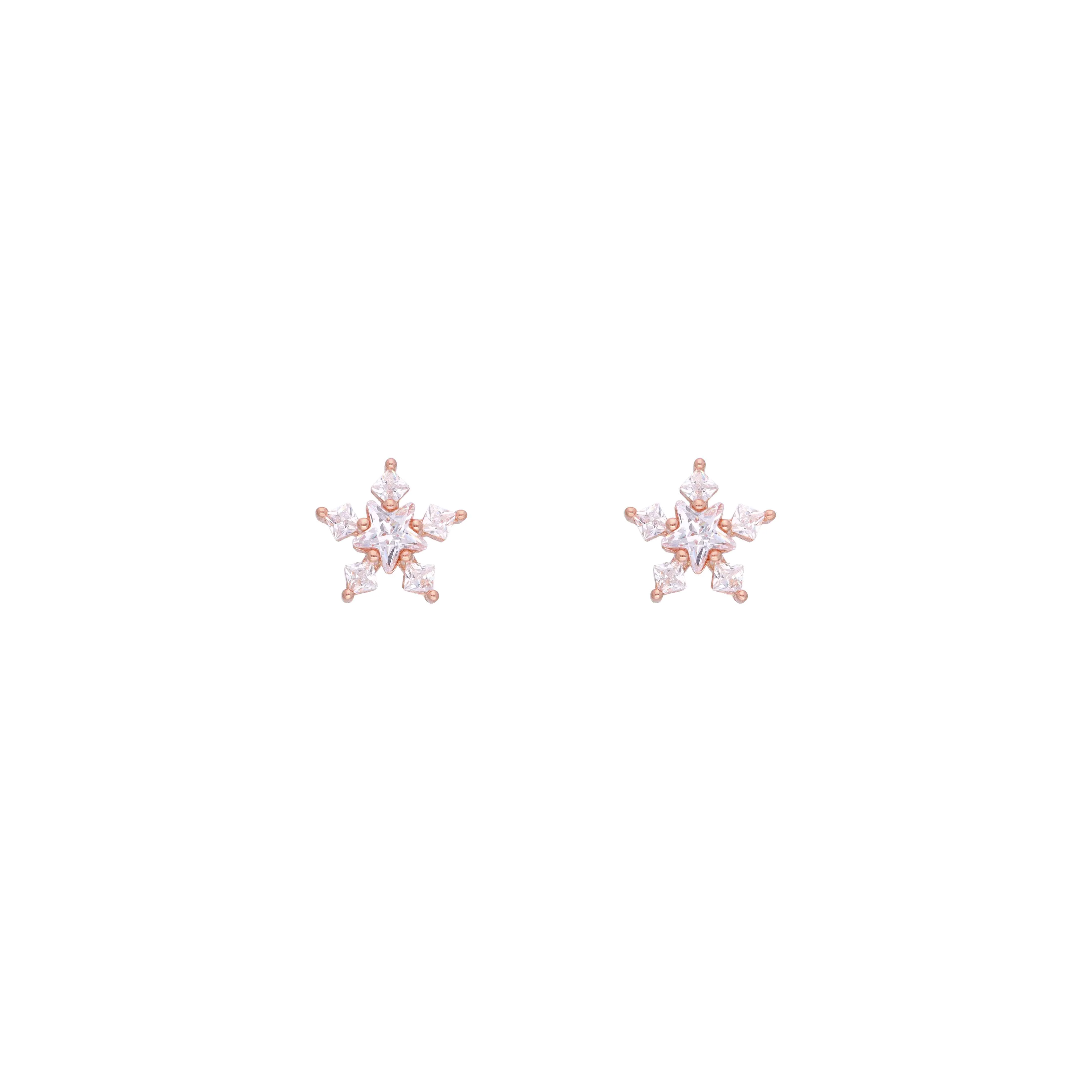 Sterling Lumina Star Stud Earrings - Image 6