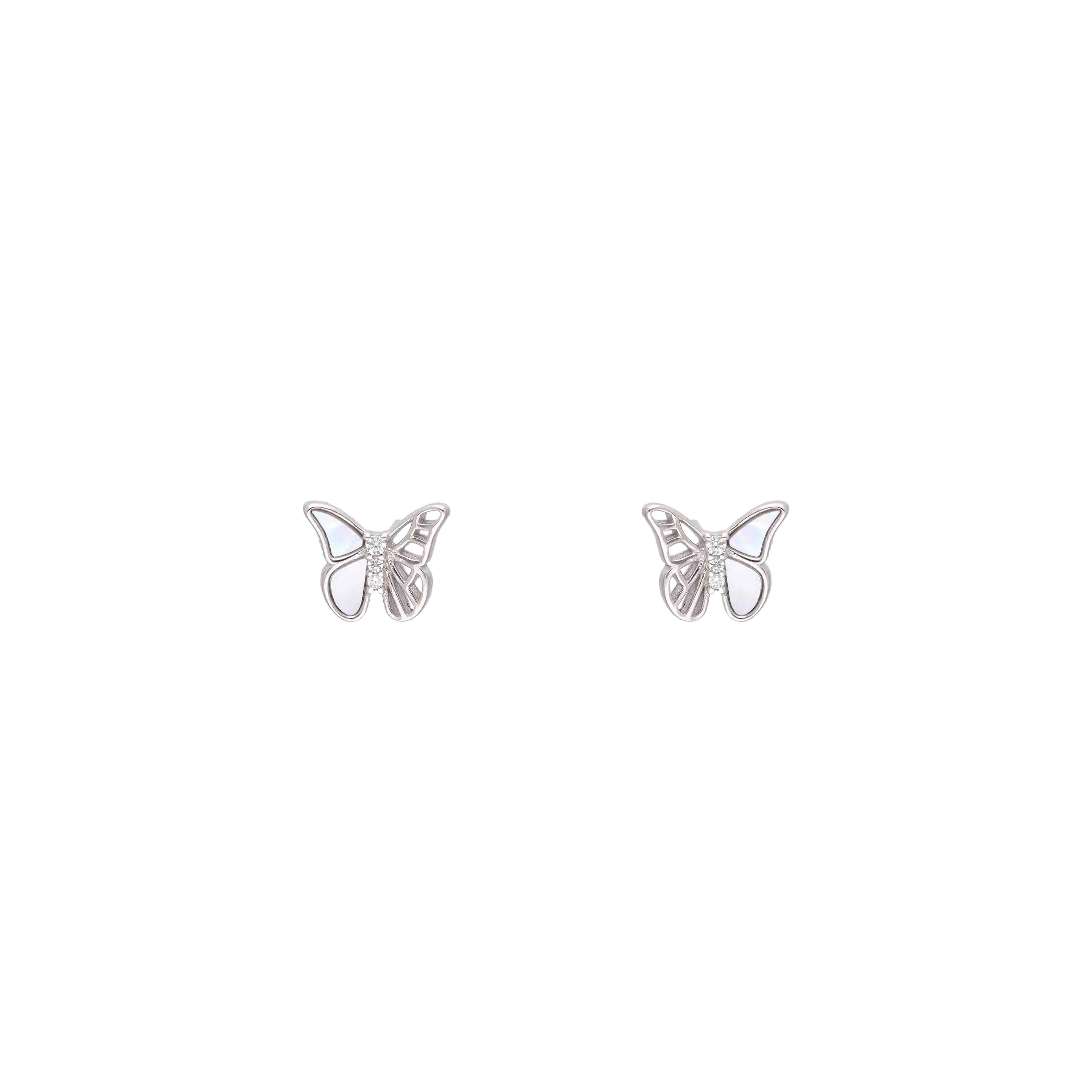 Sterling Butterfly Bloom Earrings - Image 7