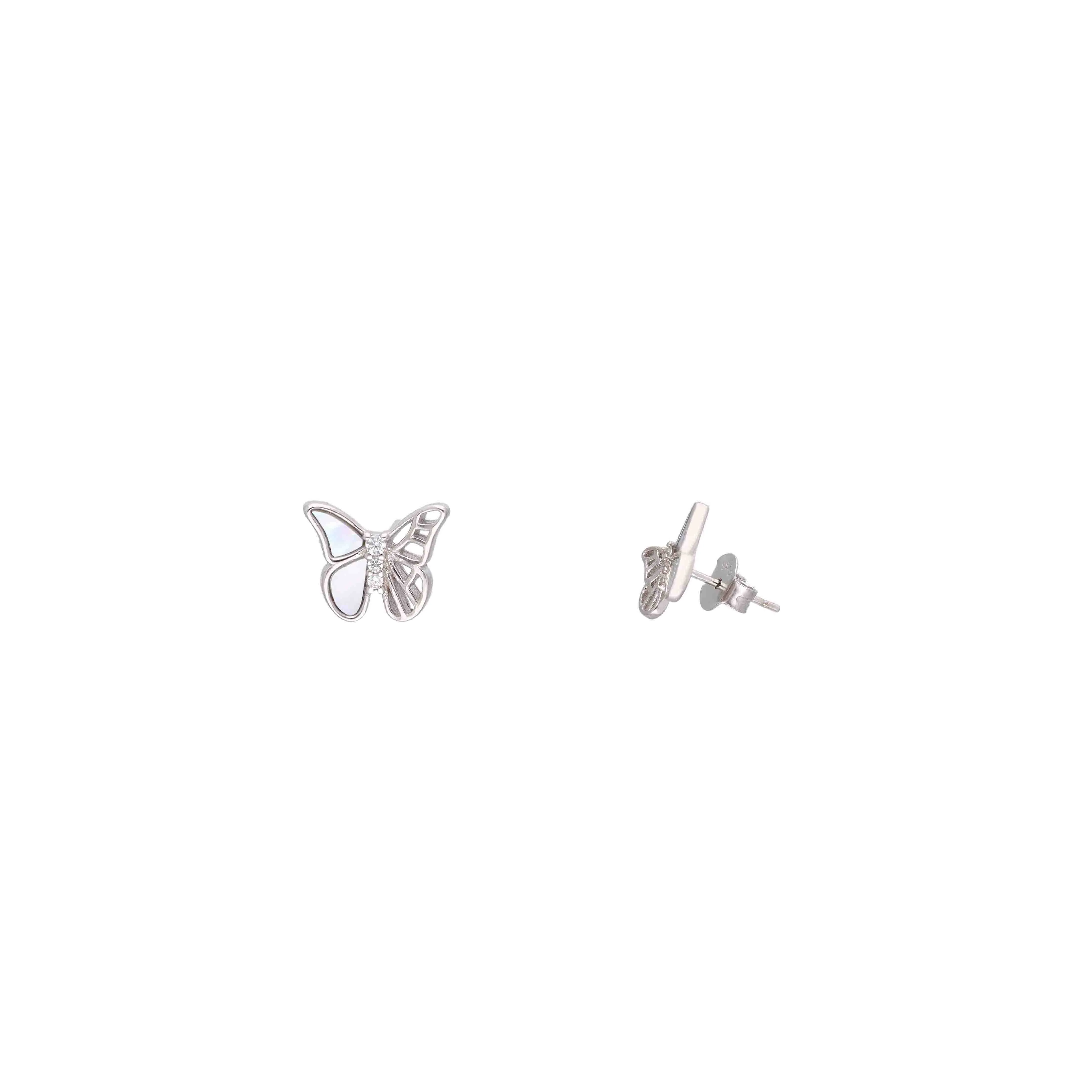 Sterling Butterfly Bloom Earrings - Image 8