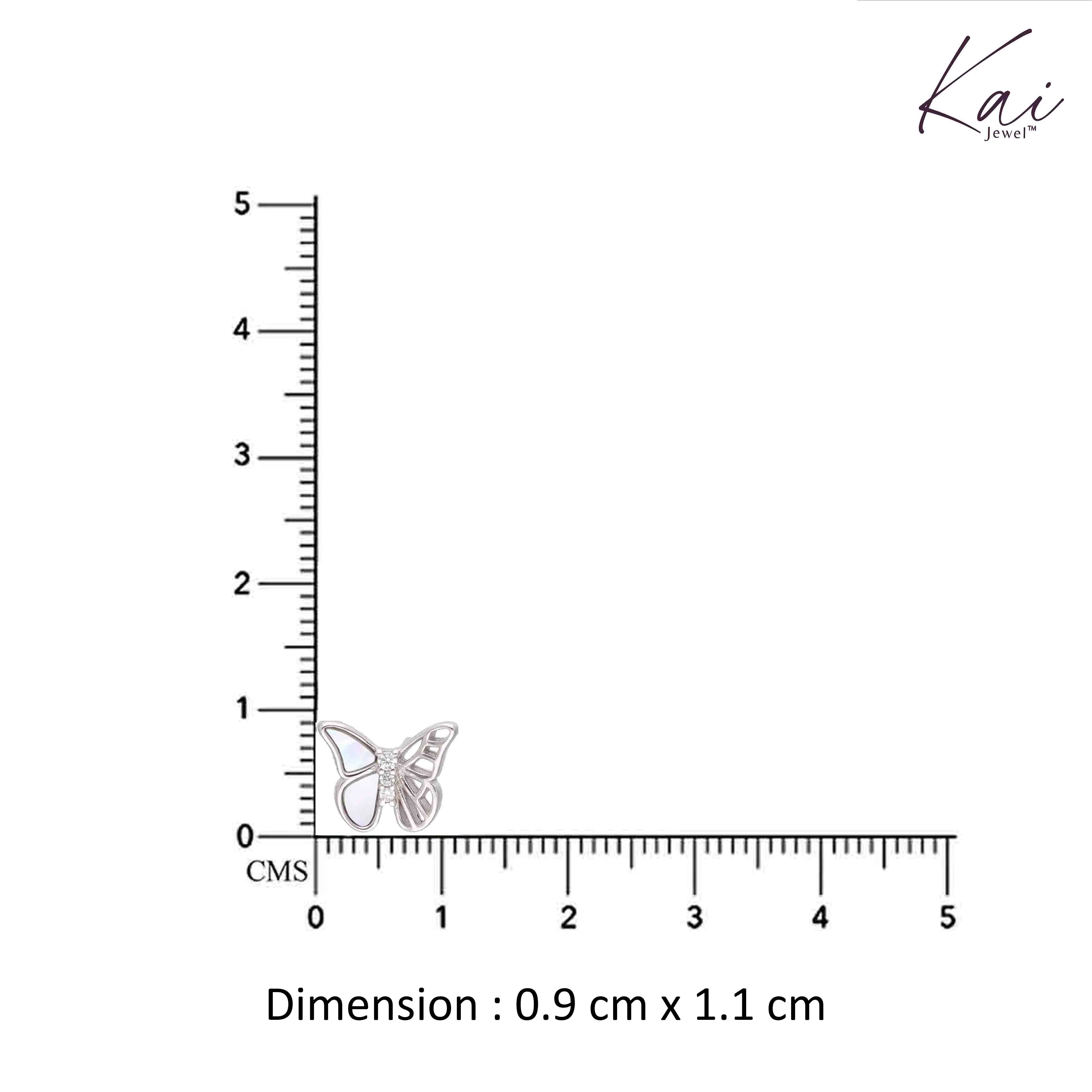 Sterling Butterfly Bloom Earrings - Image 9