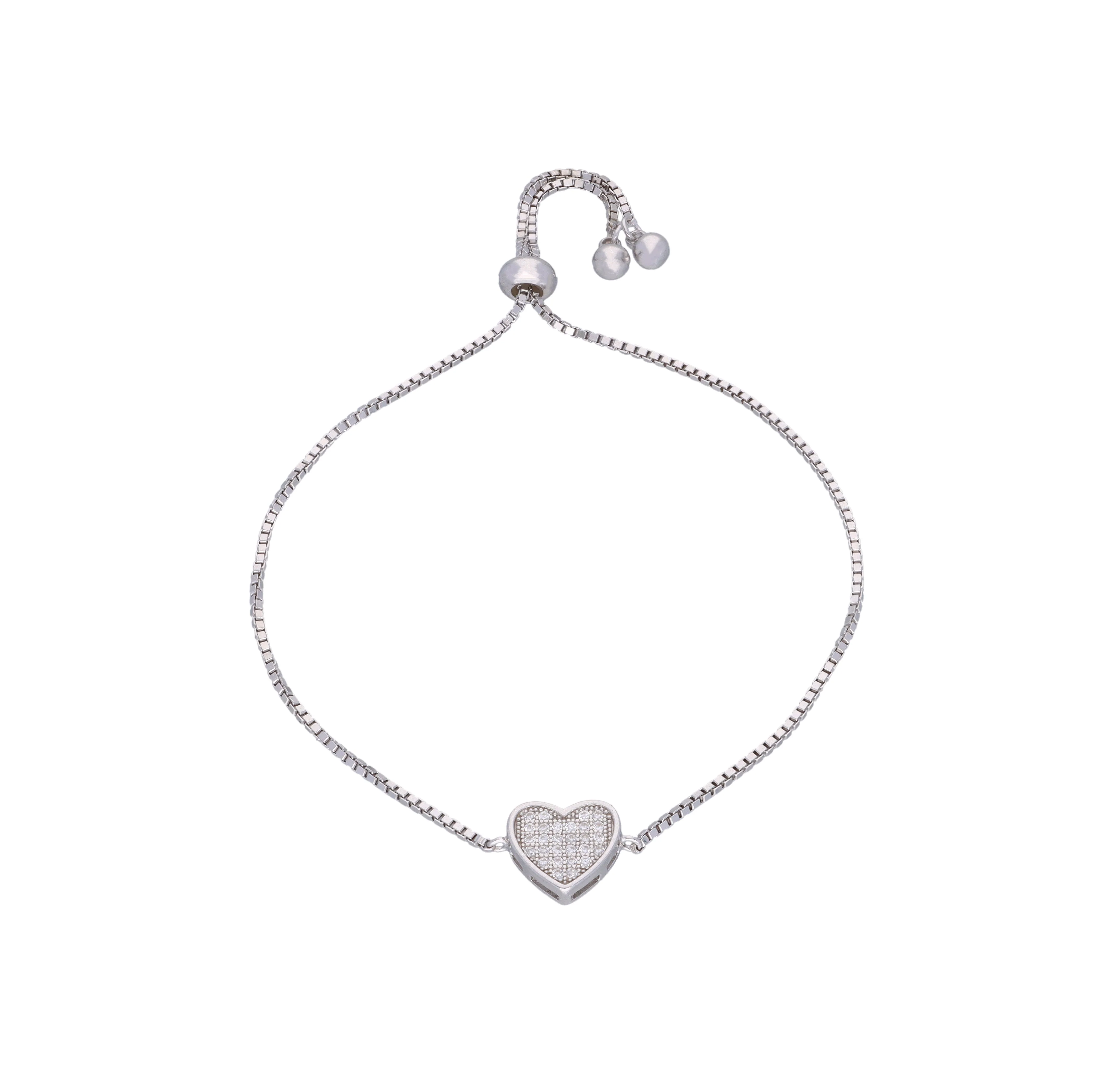 The Sweetheart Silver Chain Bracelet - Image 5