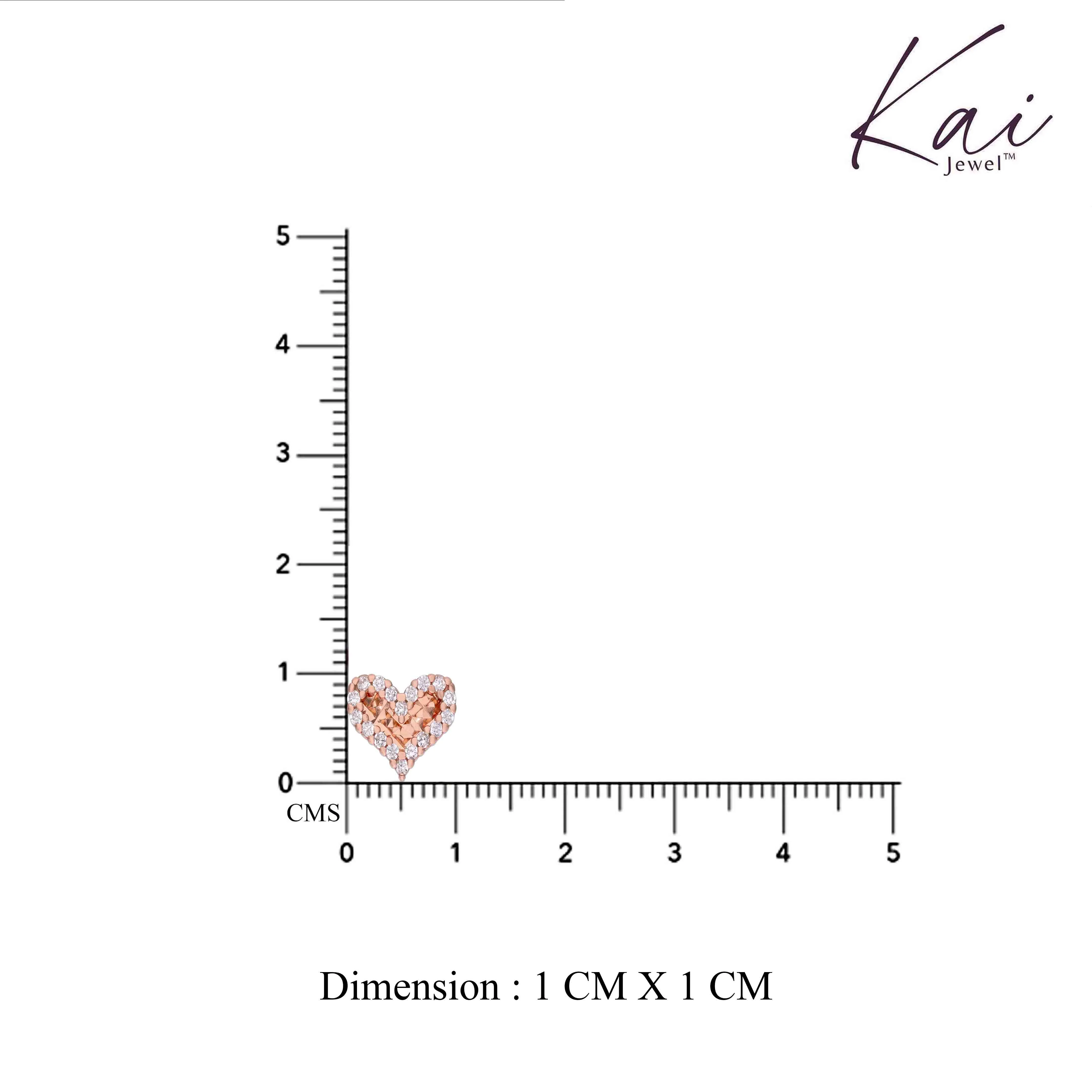 Minimalistic Heart-shaped Silver Earrings - Image 4