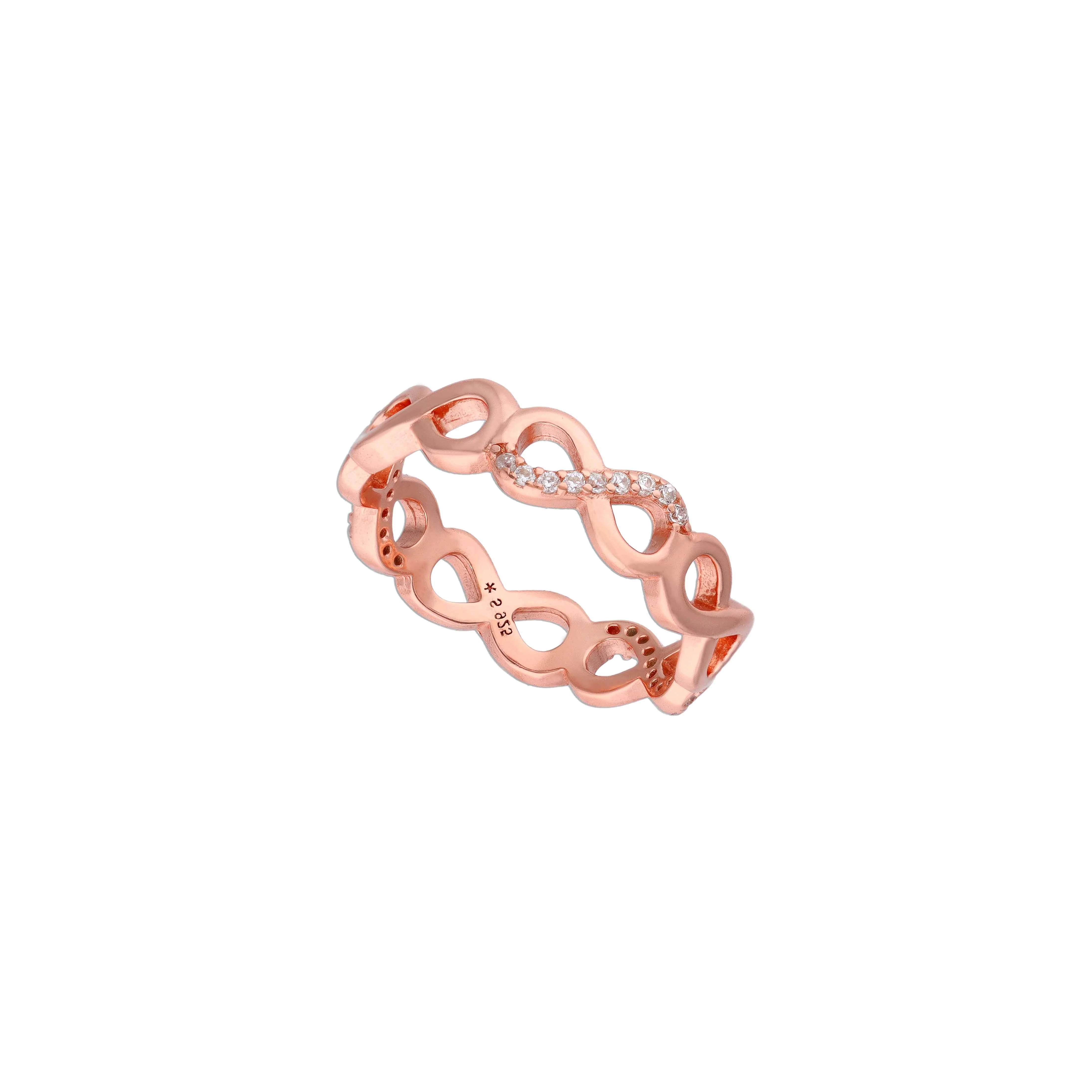 Infinity Symbol Silver Ring - Image 7