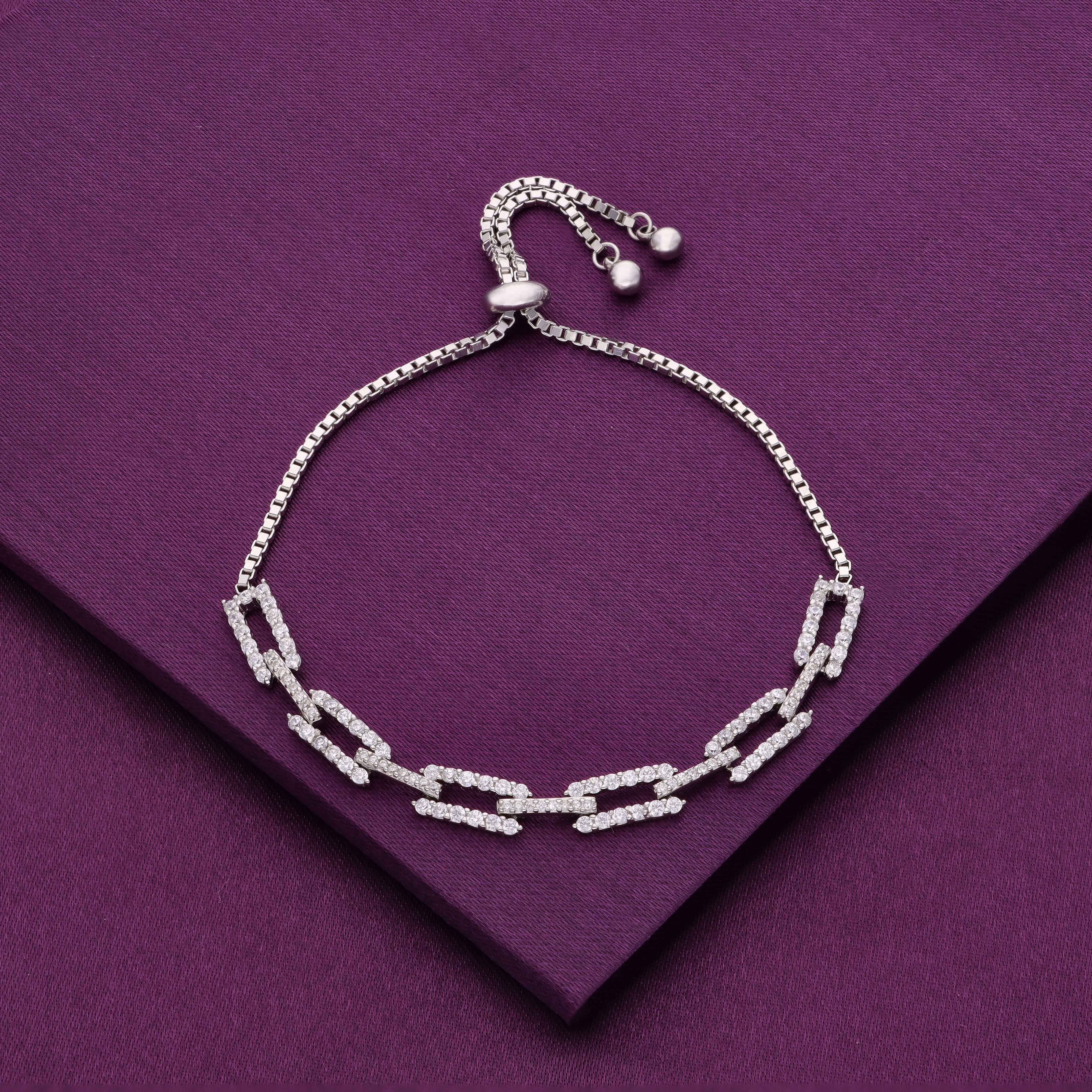 Double Bar Link Bracelet – An Epitome of Grace - Image 9