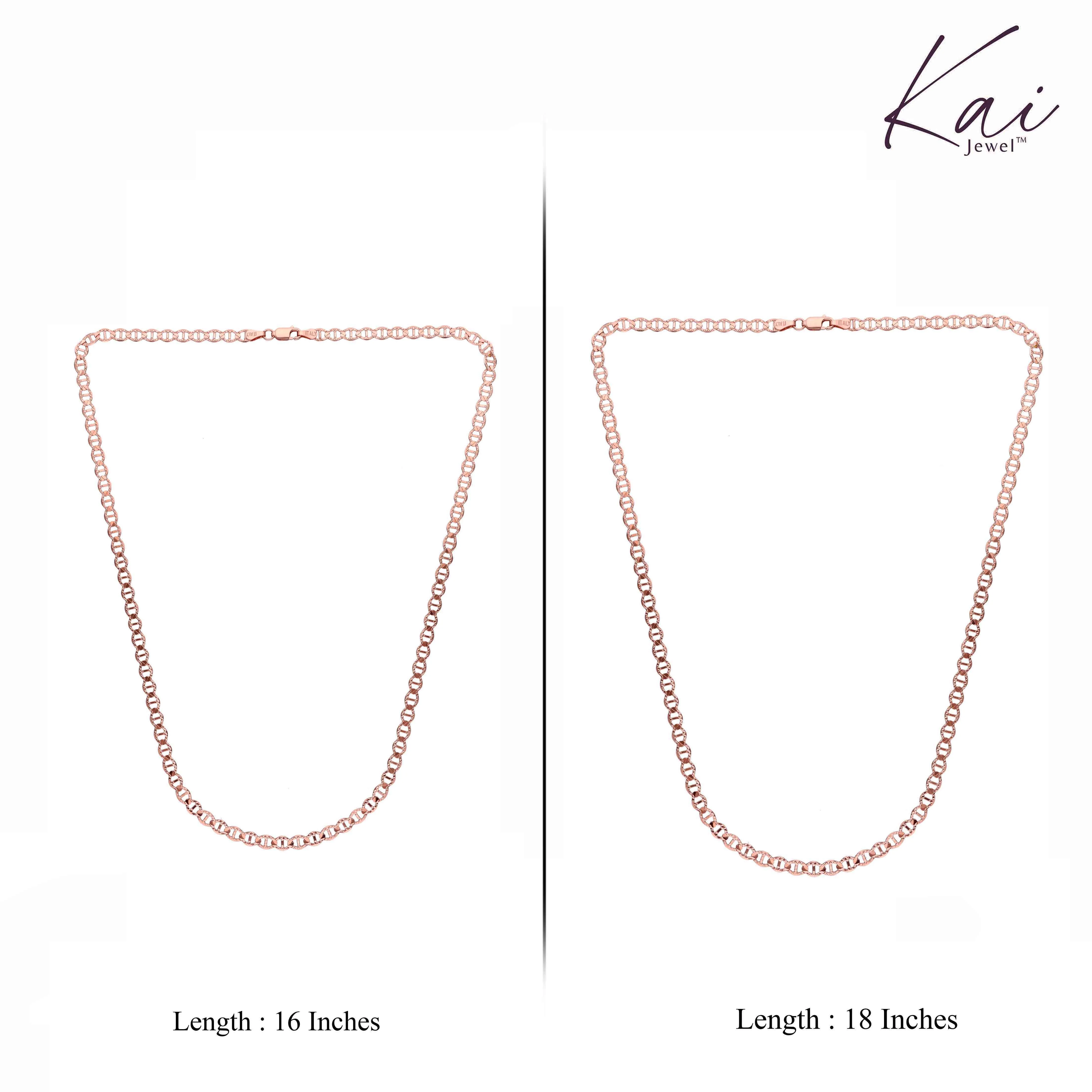 Sterling Silver Link Chain Necklace - Image 4