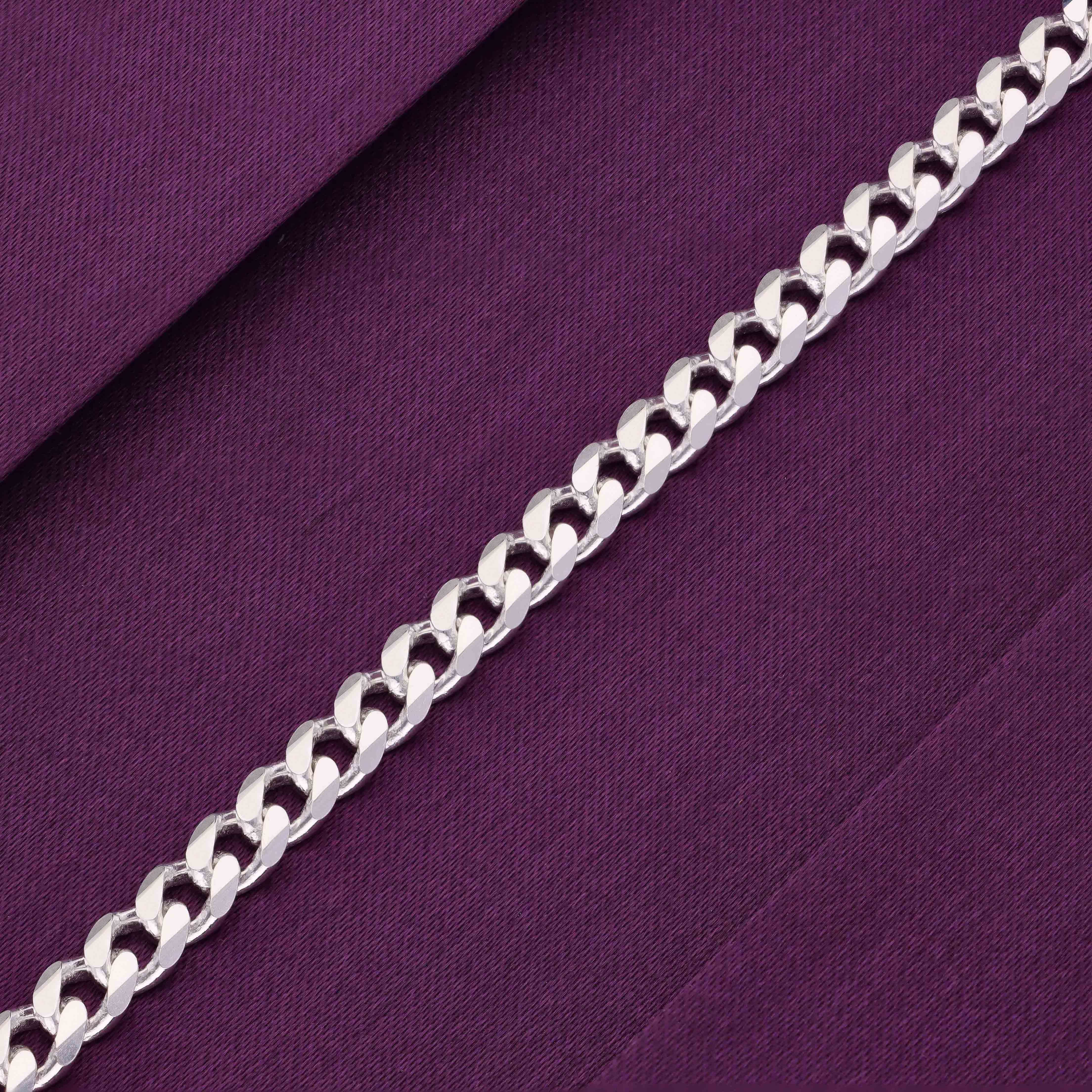 The Classic Cuban Silver Chain - Image 2