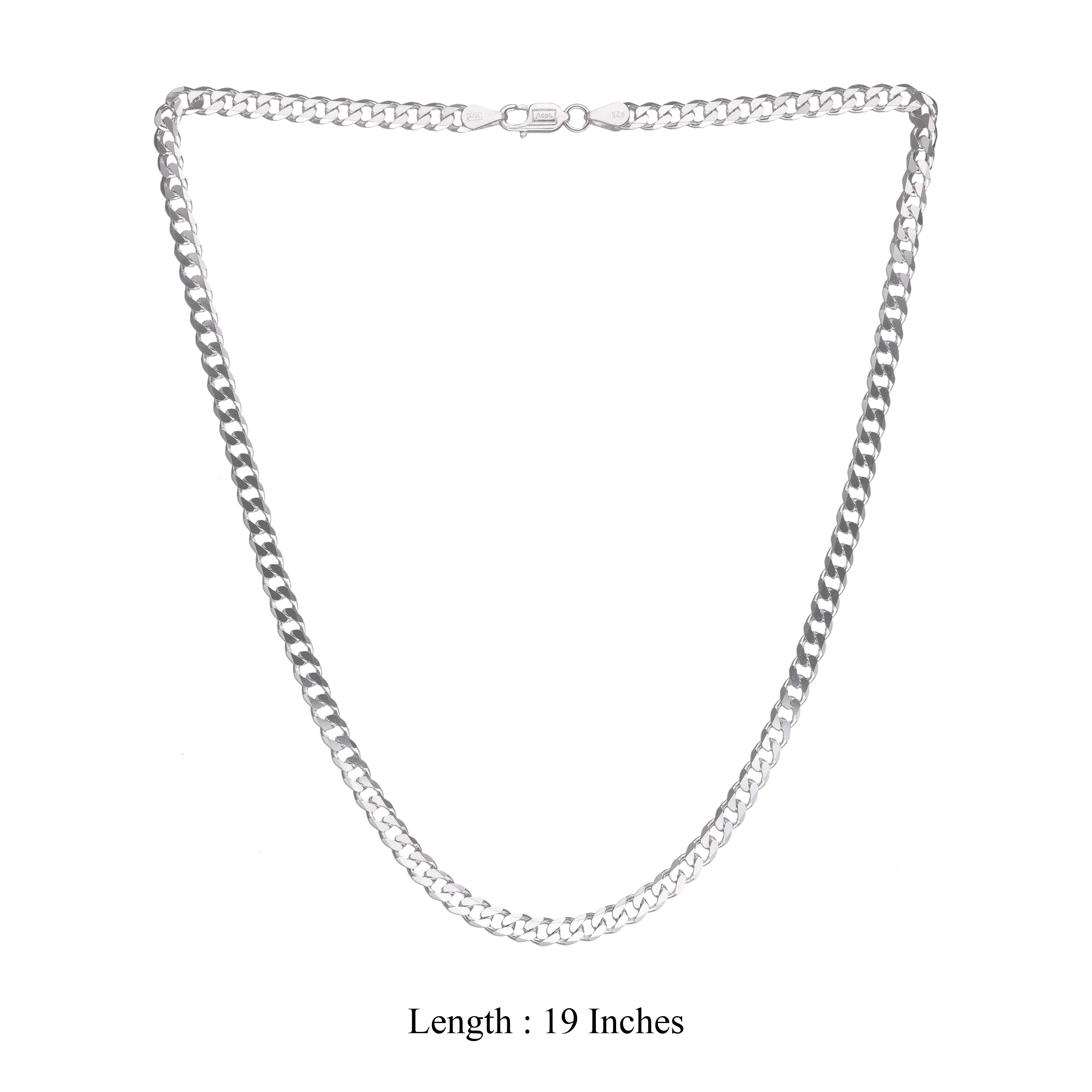 The Classic Cuban Silver Chain - Image 4
