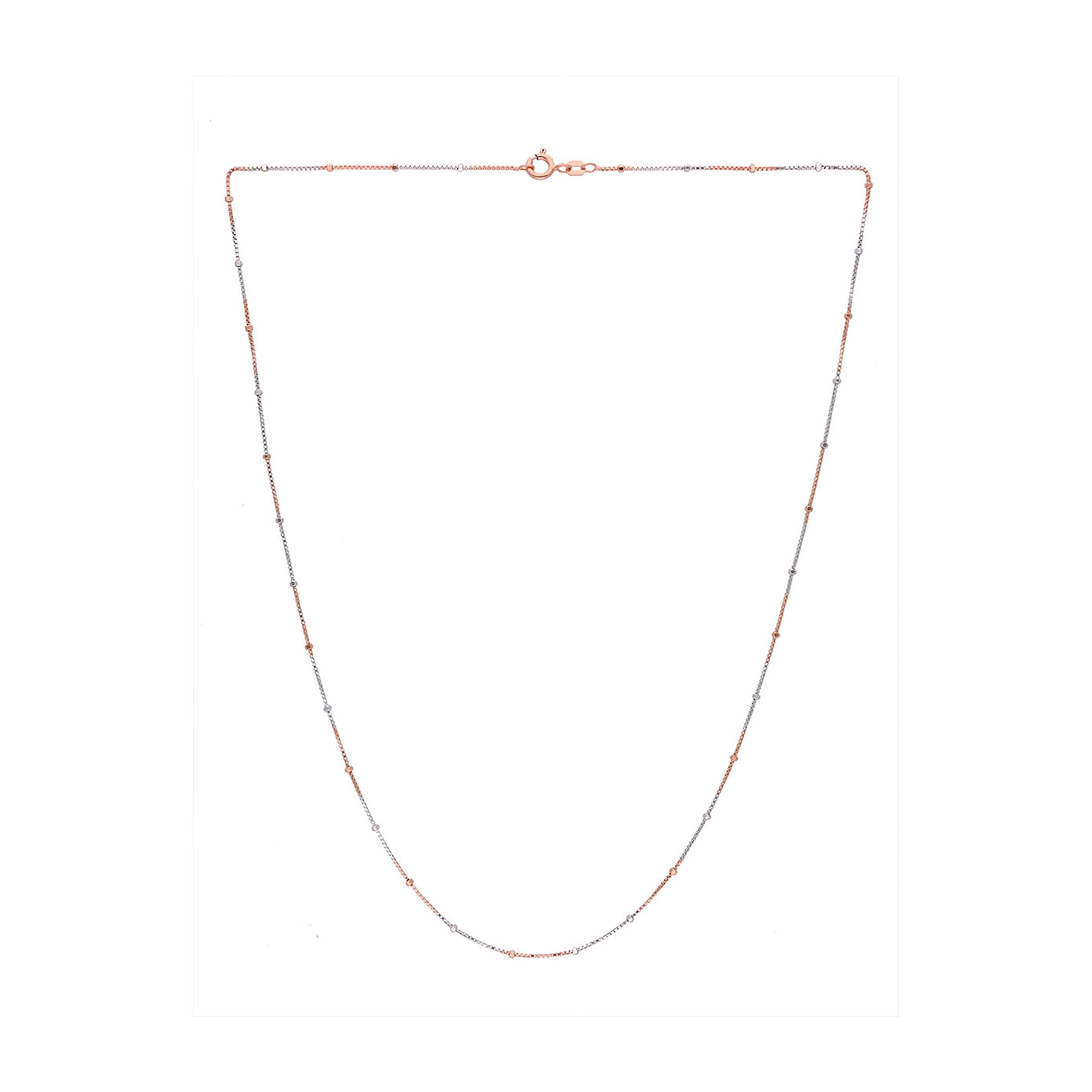 Sterling Silver Dual Layered Ball Chain - Image 3