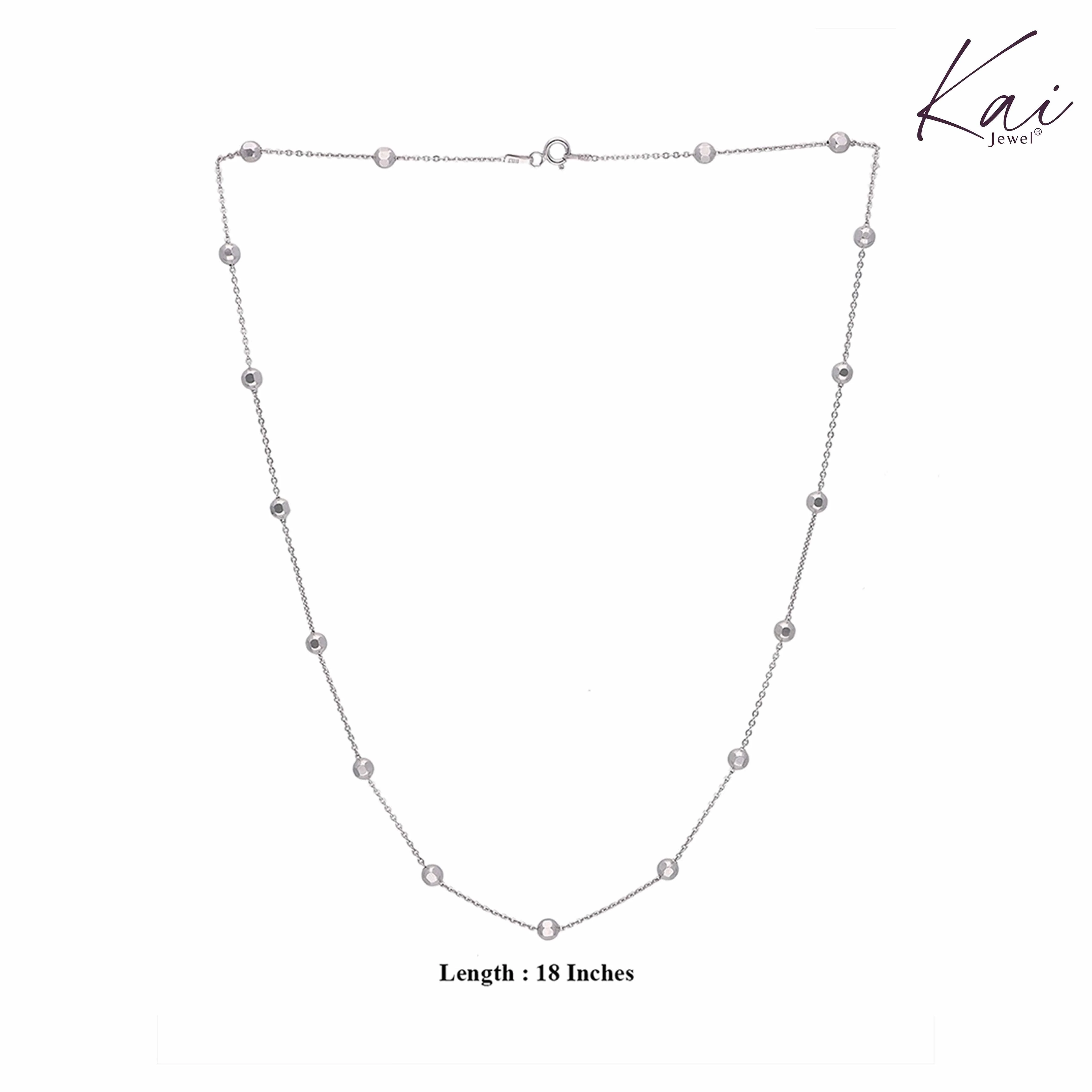Sterling Elegant Ball Chain - Image 4