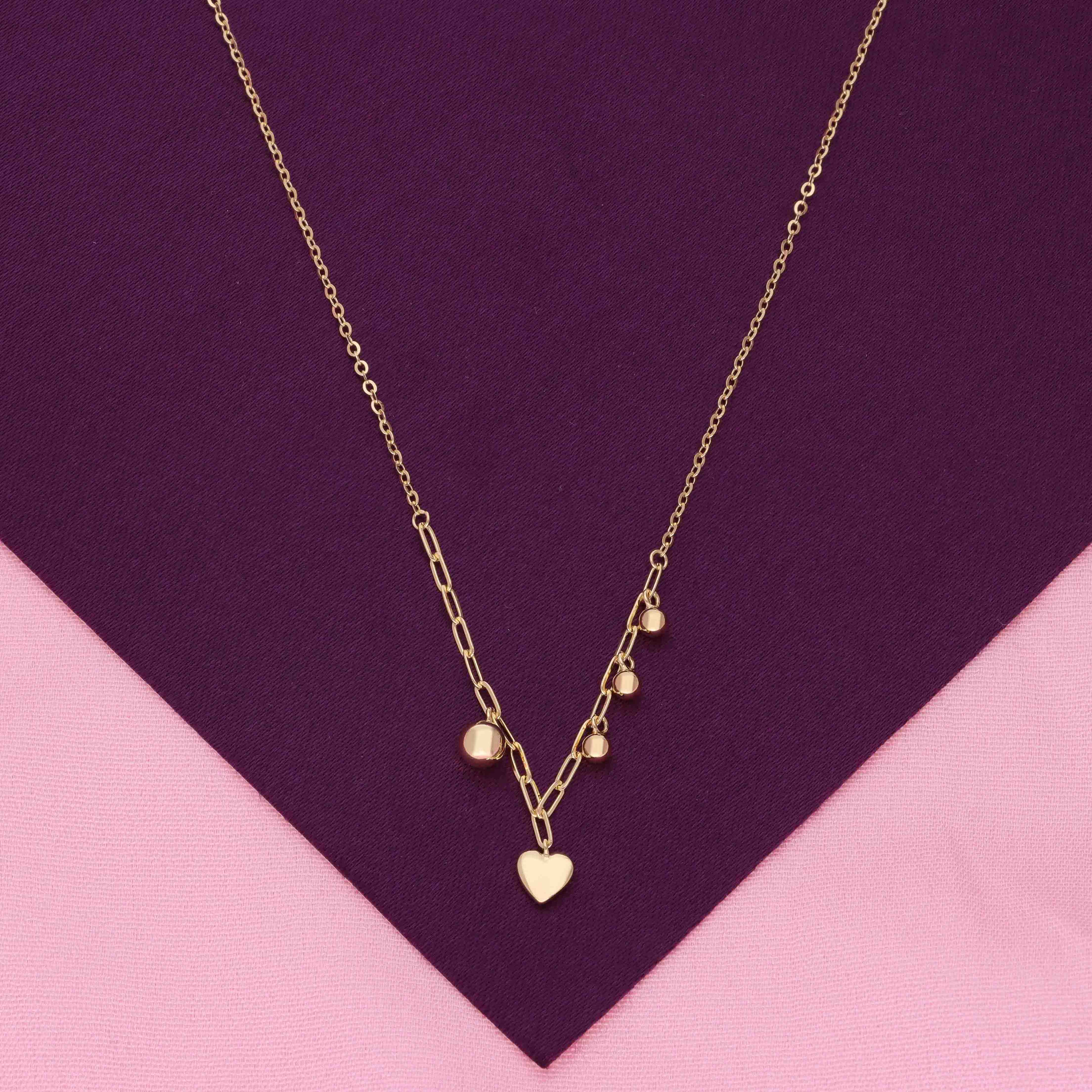 Sterling Silver Heart Necklace - Image 2