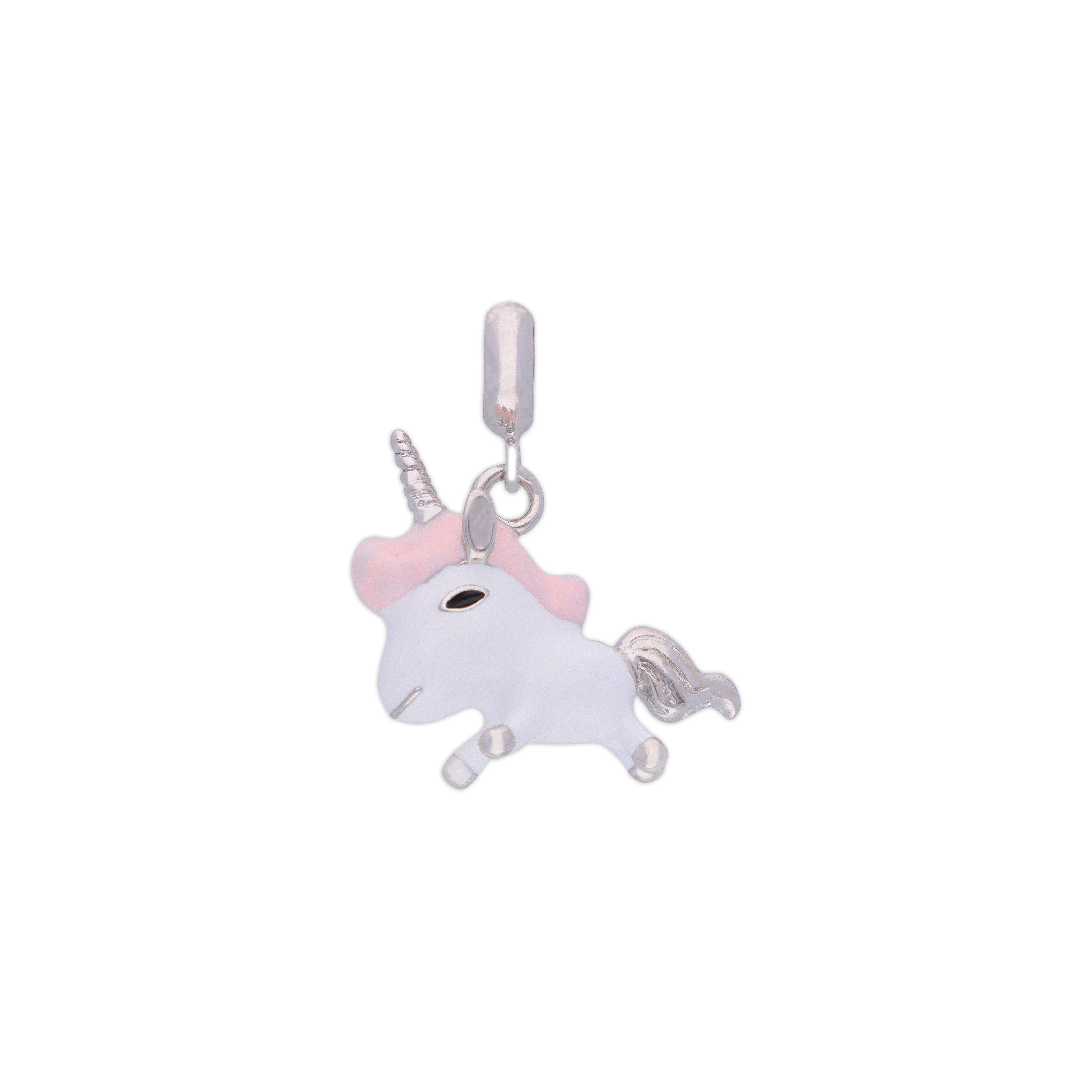 STERLING UNICORN SILVER CHARM PENDANT - Image 3