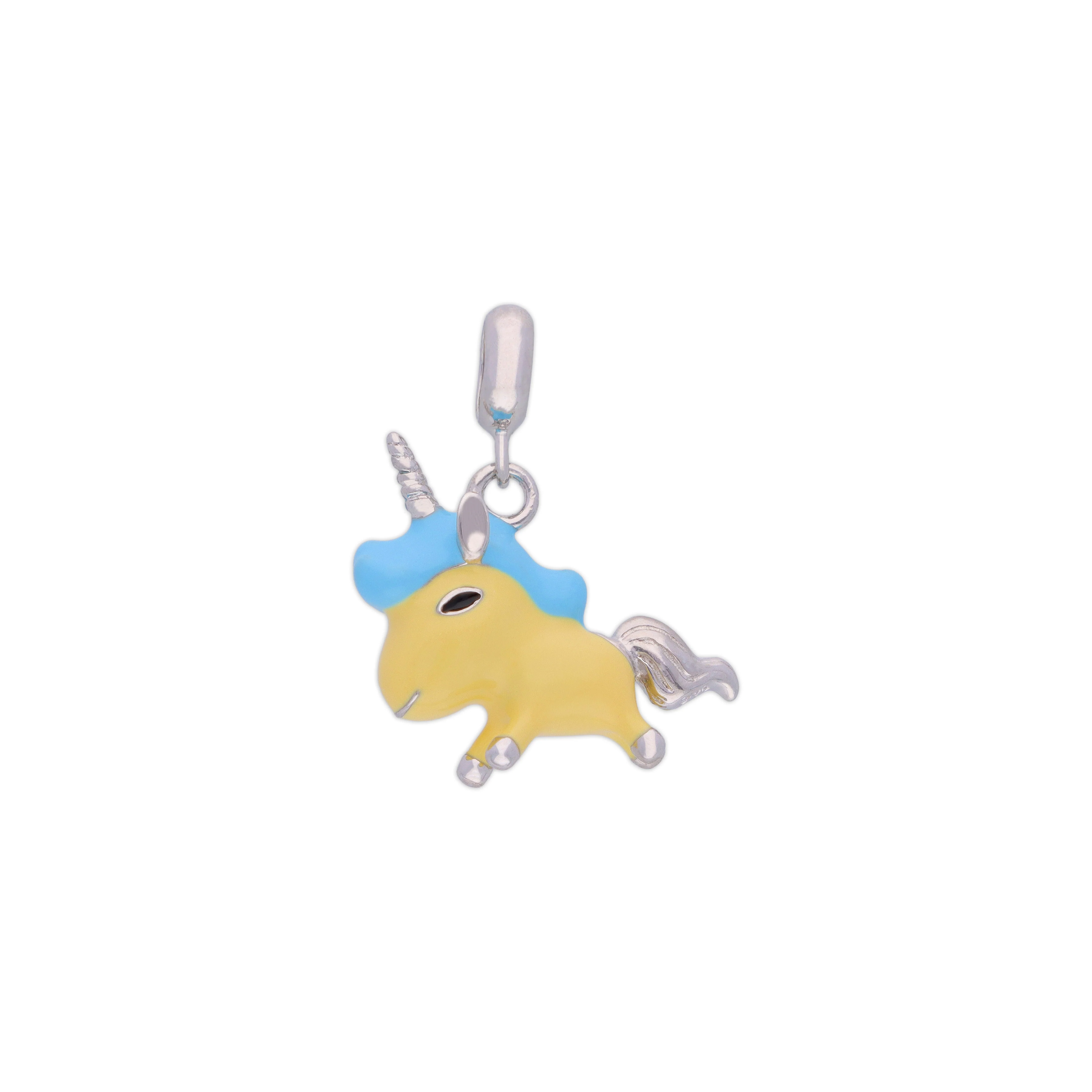 STERLING UNICORN SILVER CHARM PENDANT - Image 4