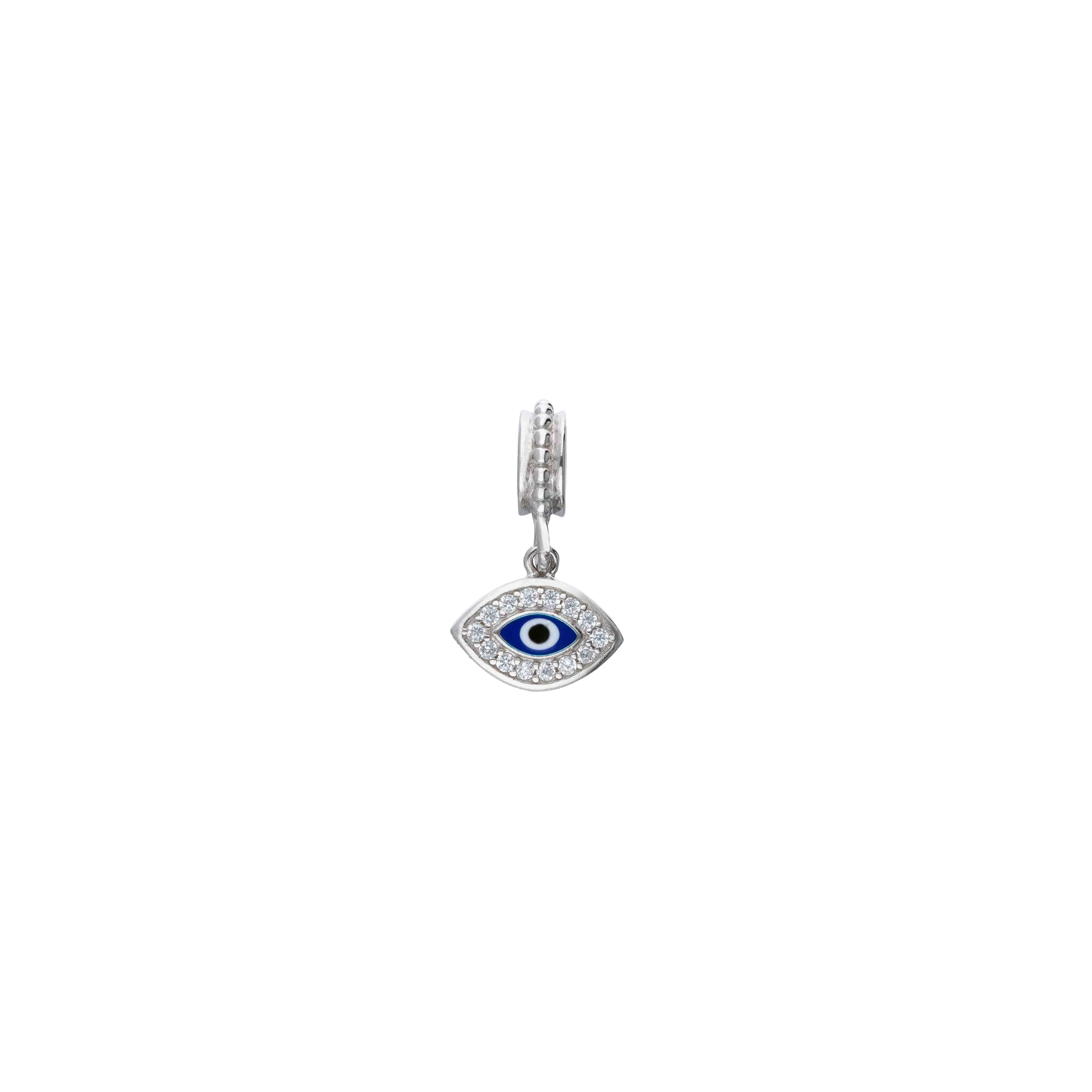 Minimalistic Evil Eye Pendant - Image 3