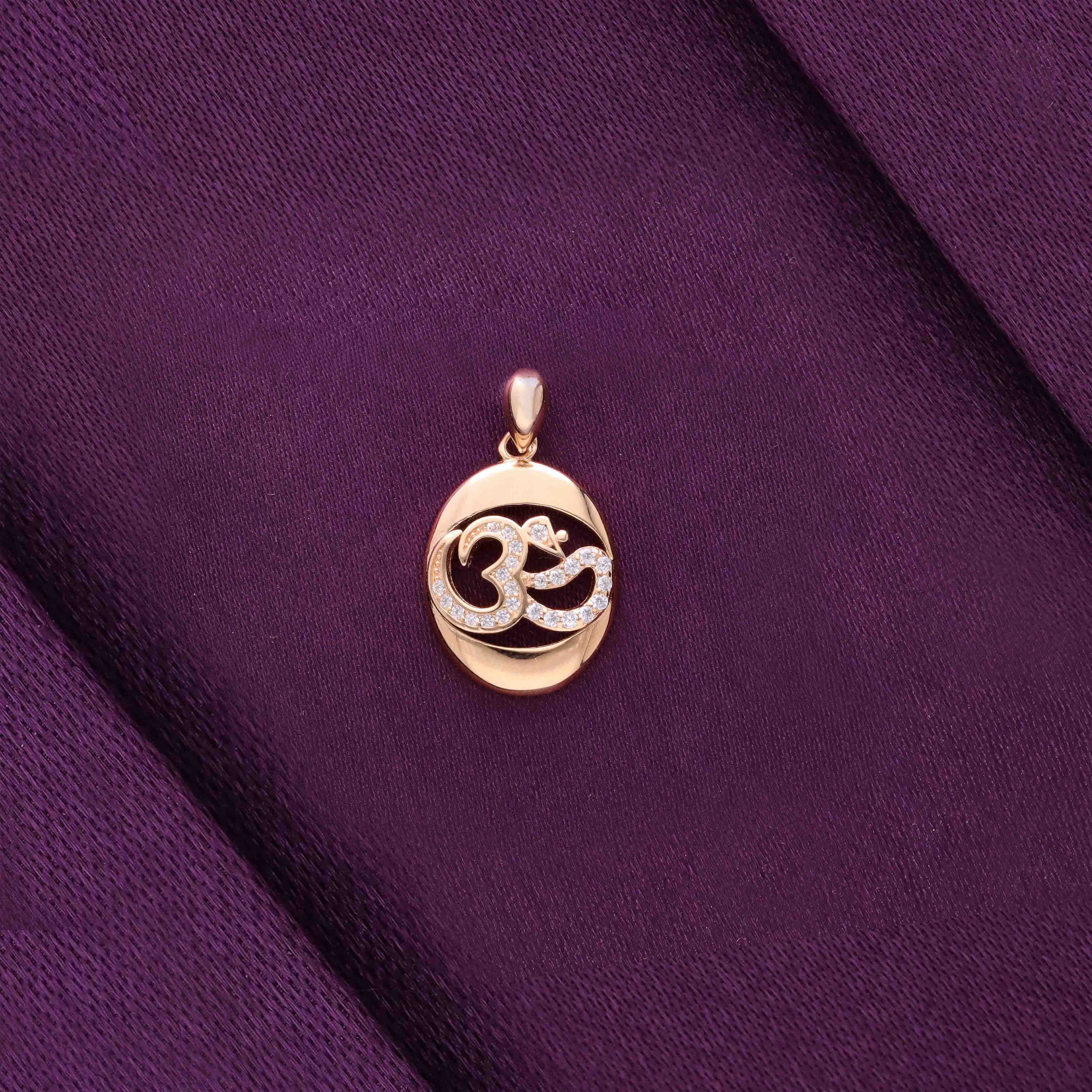 Sterling Silver Om Pendnat - Image 2