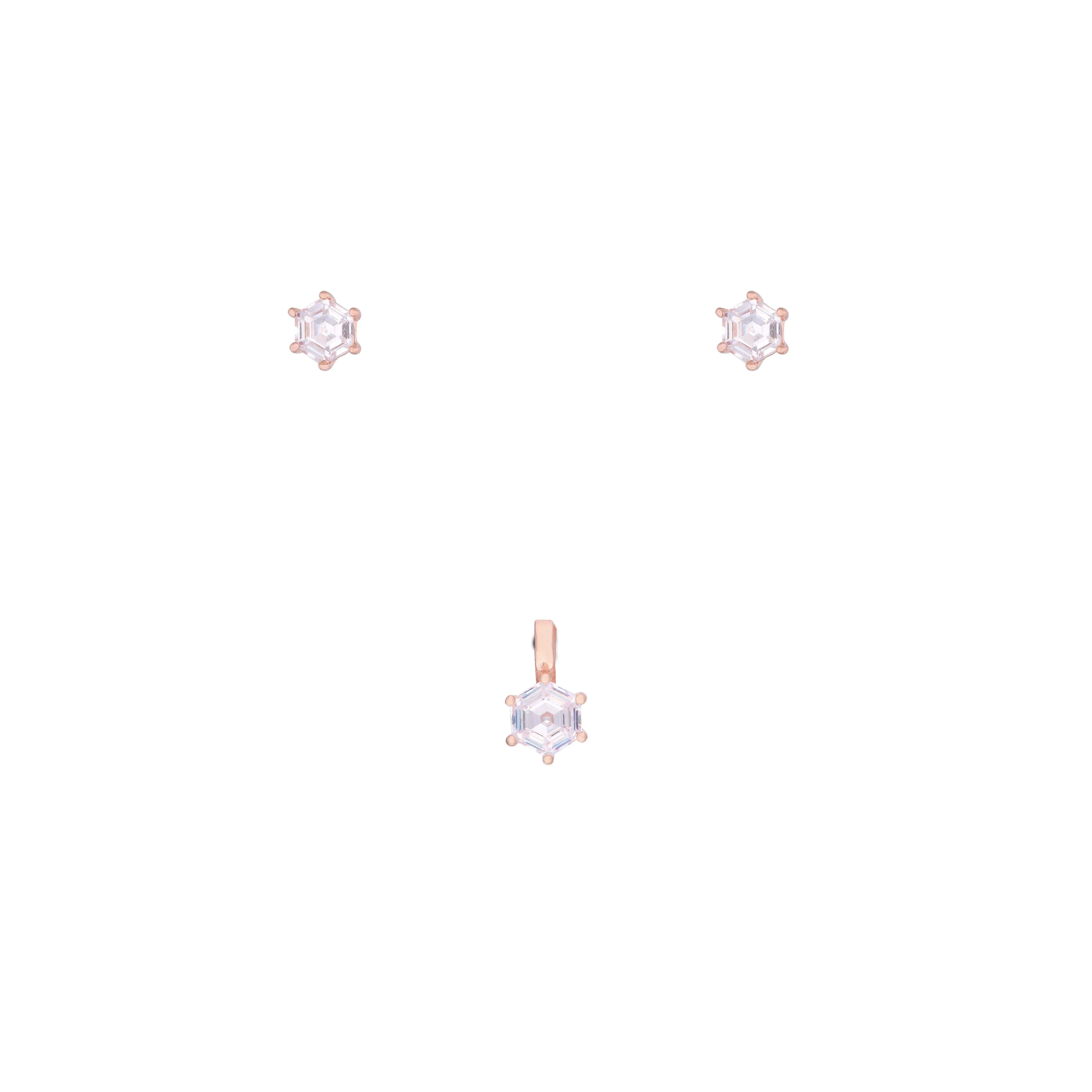 Minimal Solitaire Pendant Set - Image 4
