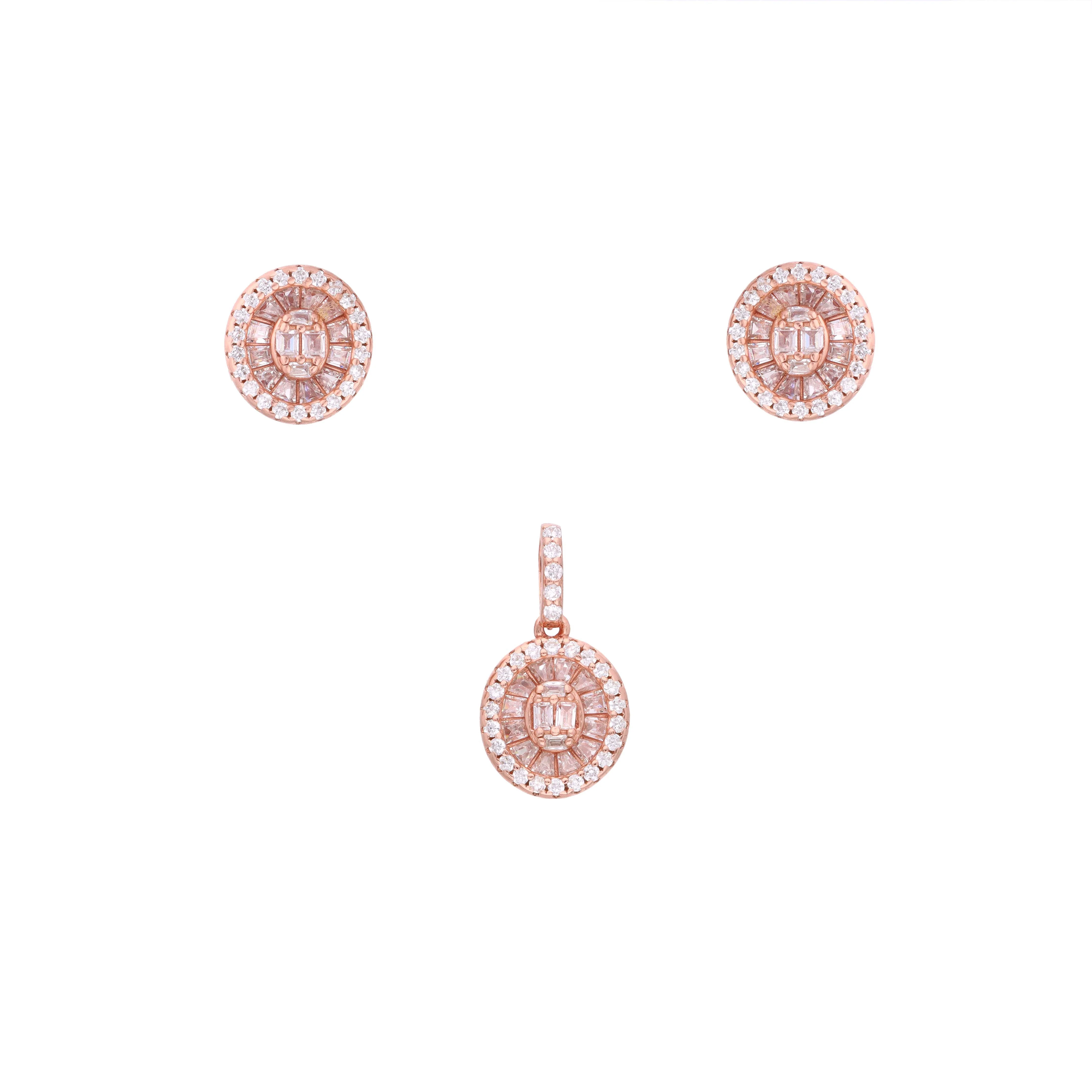Sterling Elegance Pendant & Earring Set - Image 3