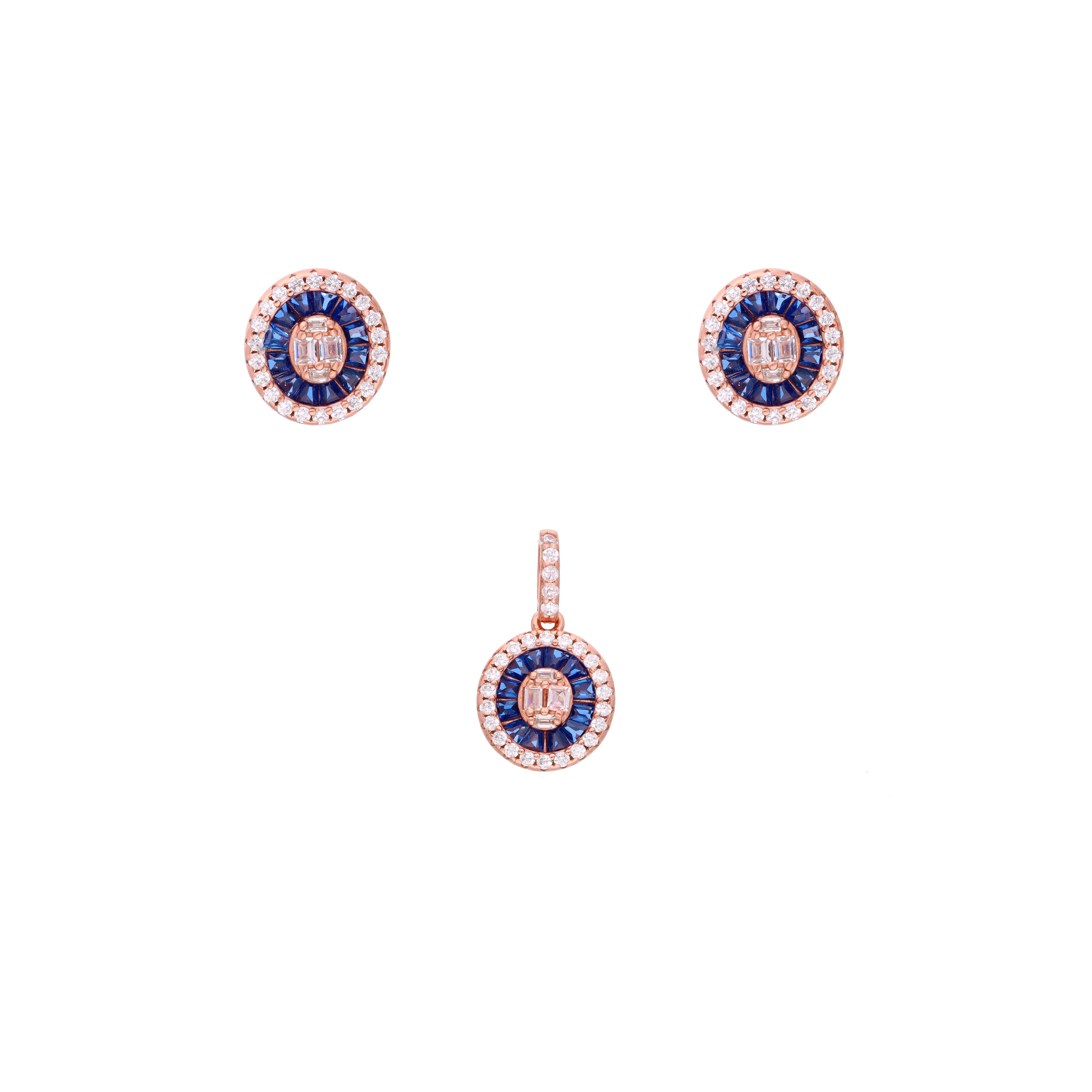 Sterling Elegance Pendant & Earring Set - Image 4