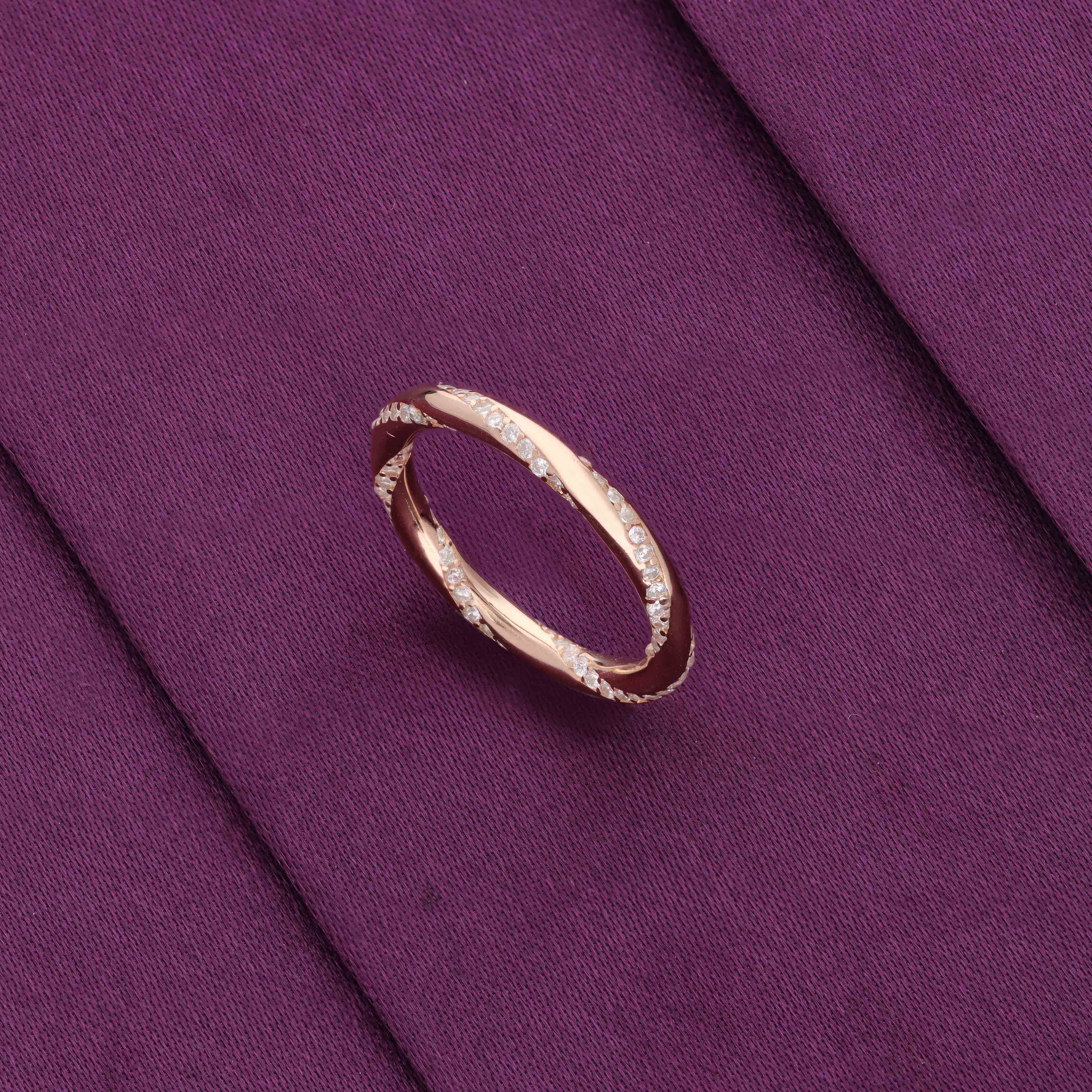 Chic Twisted Sterling Silver Ring - Image 4