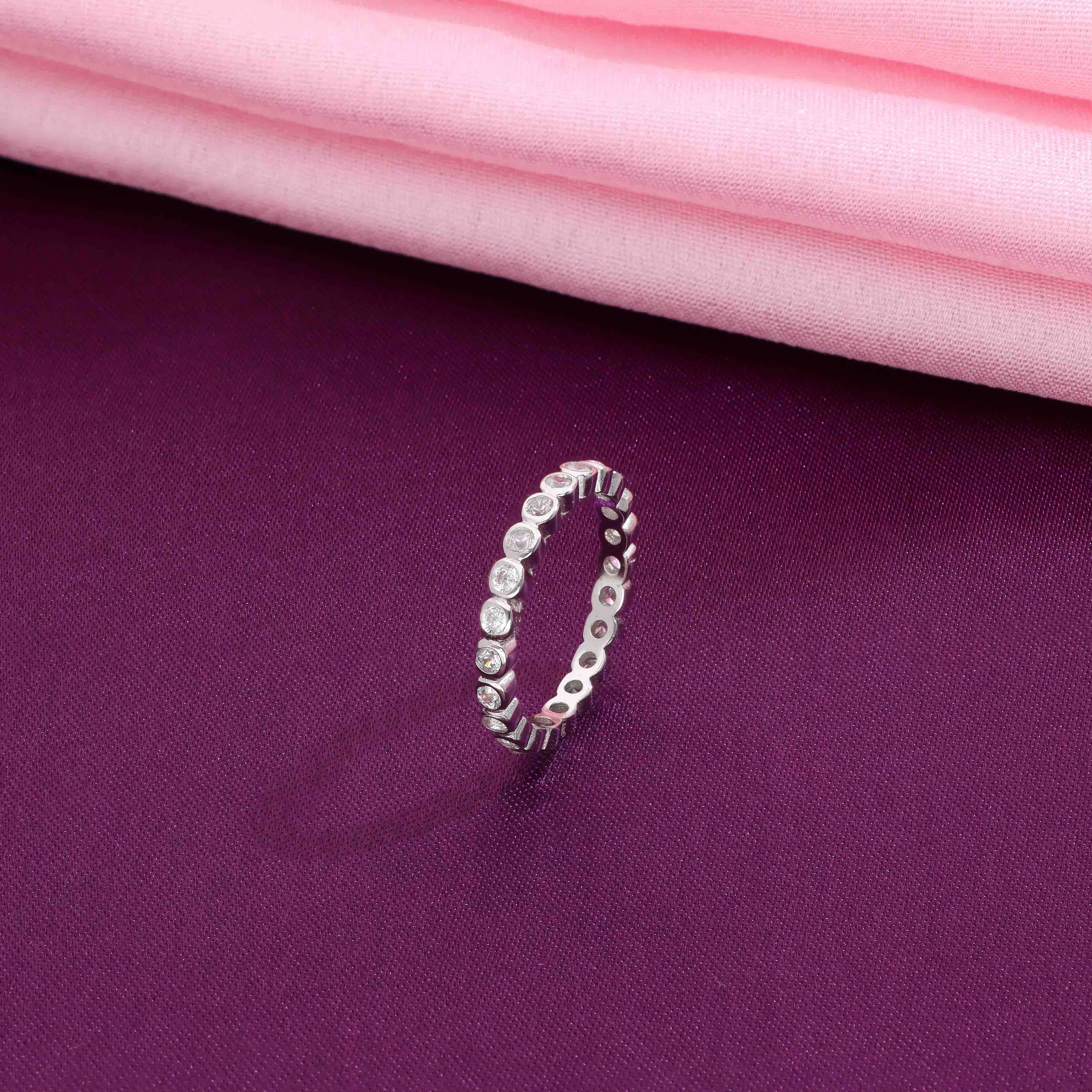 Charisma Band Silver Ring - Image 7