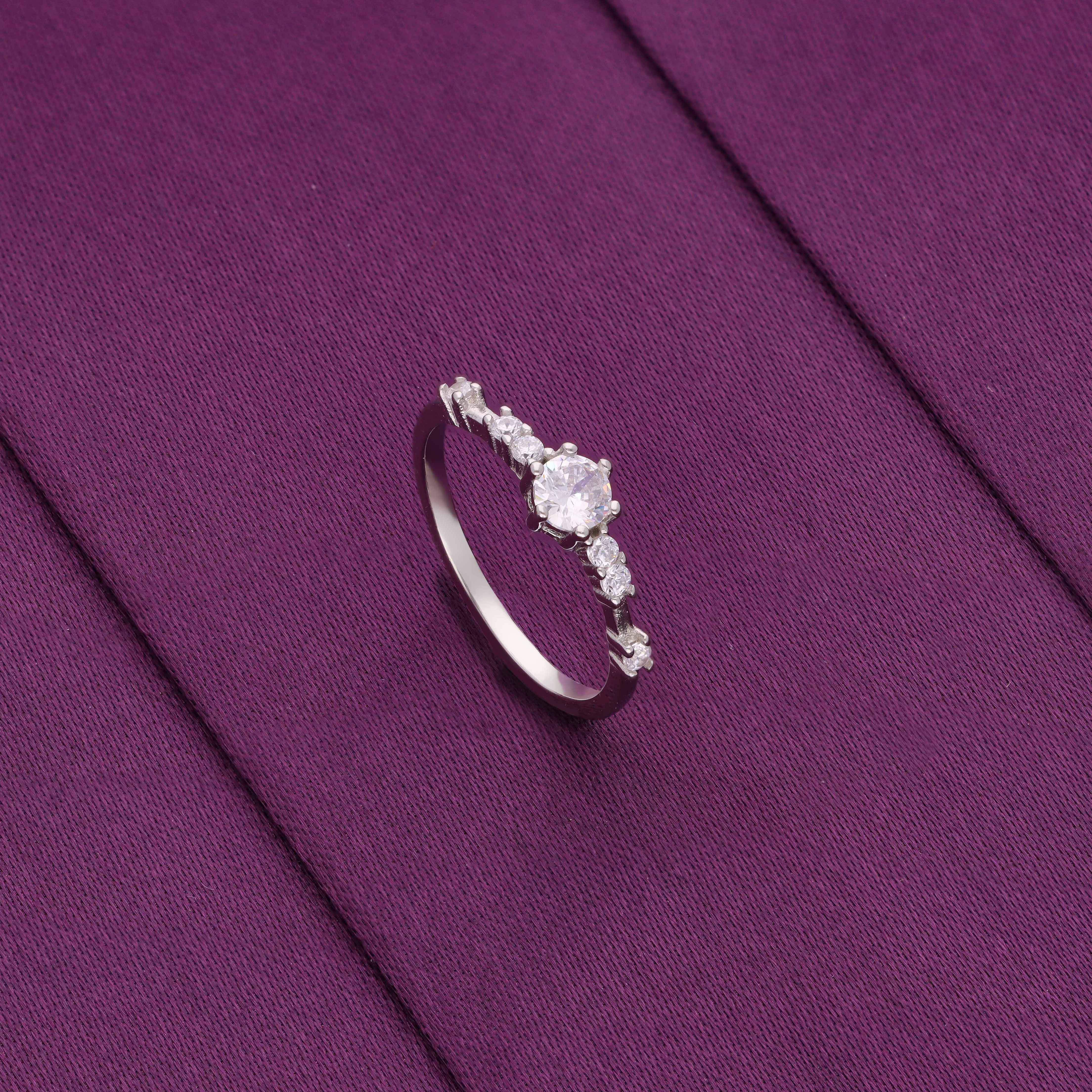 Timeless Silver Minimal Ring - Image 3