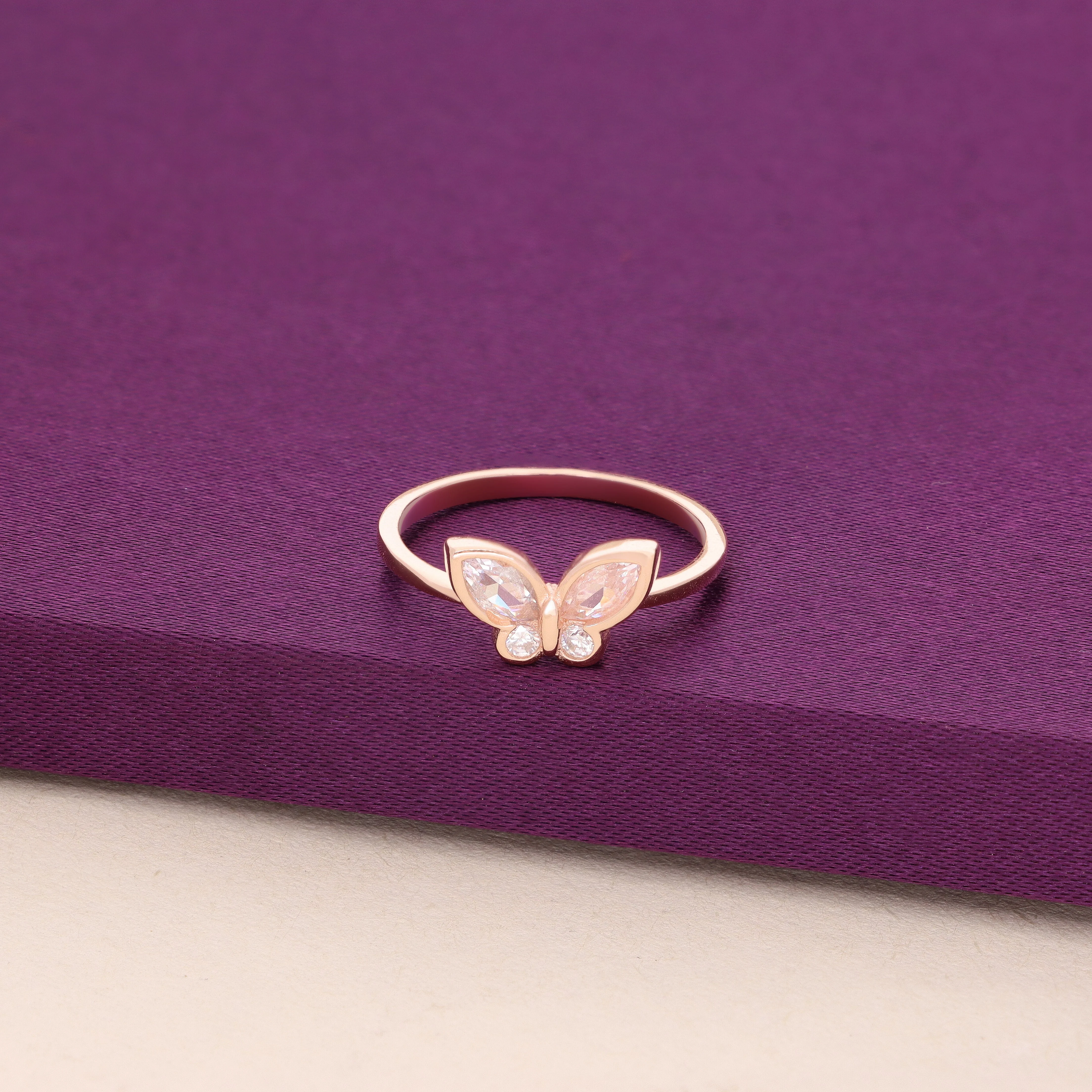 Whispering Wings Butterfly Ring - Image 2