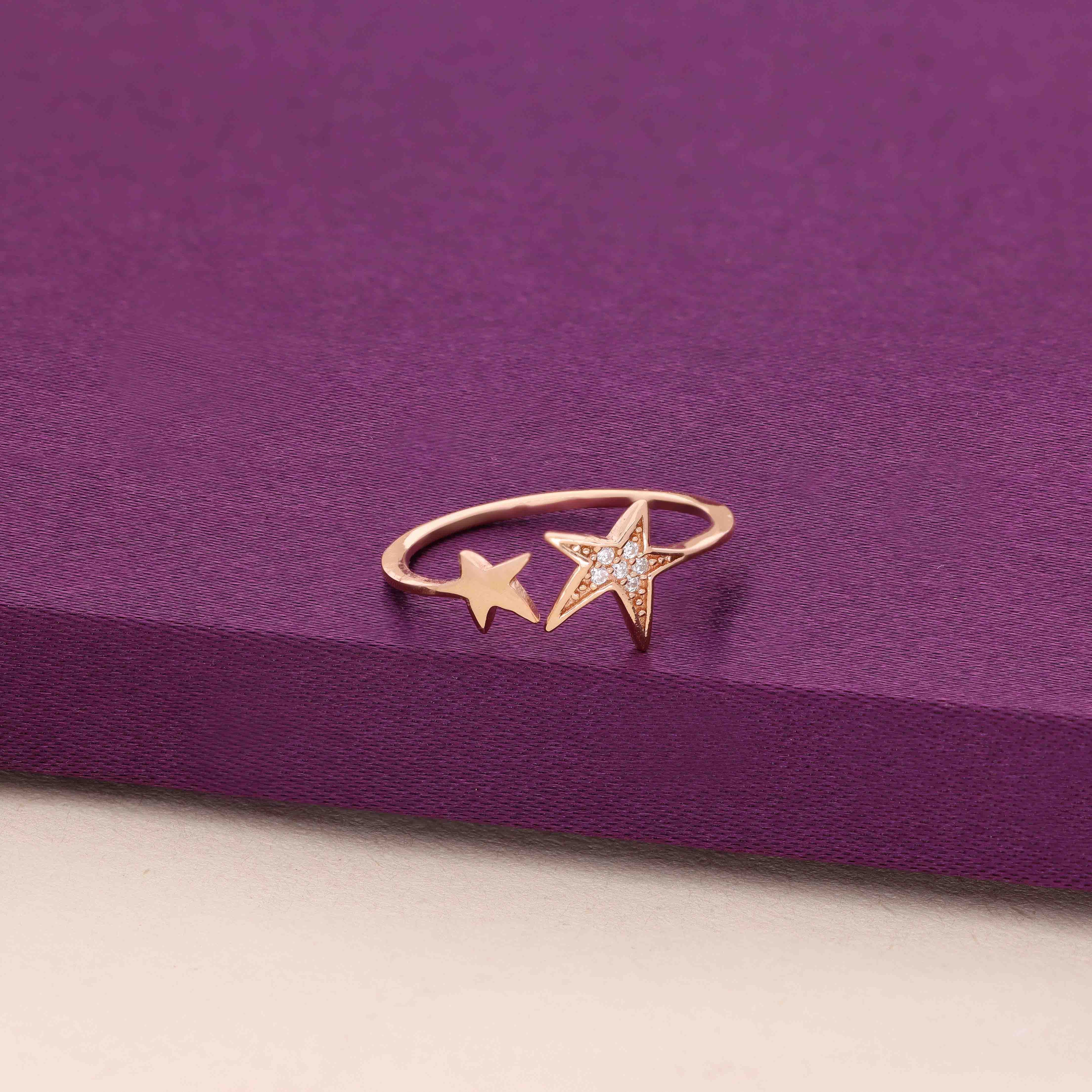 Starry Bond Silver Ring - Image 2