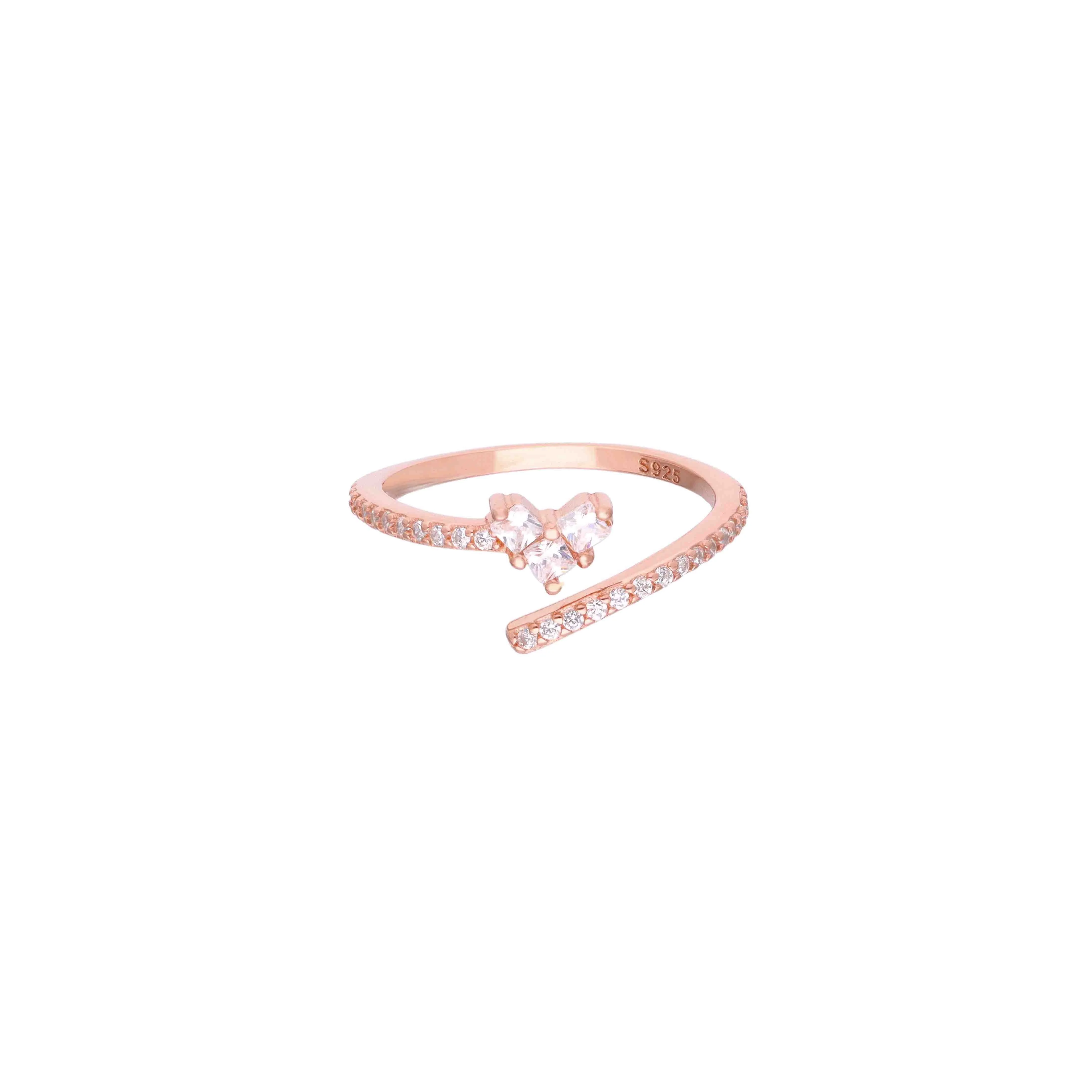 Radiance Of Forever Heart Silver Ring - Image 4