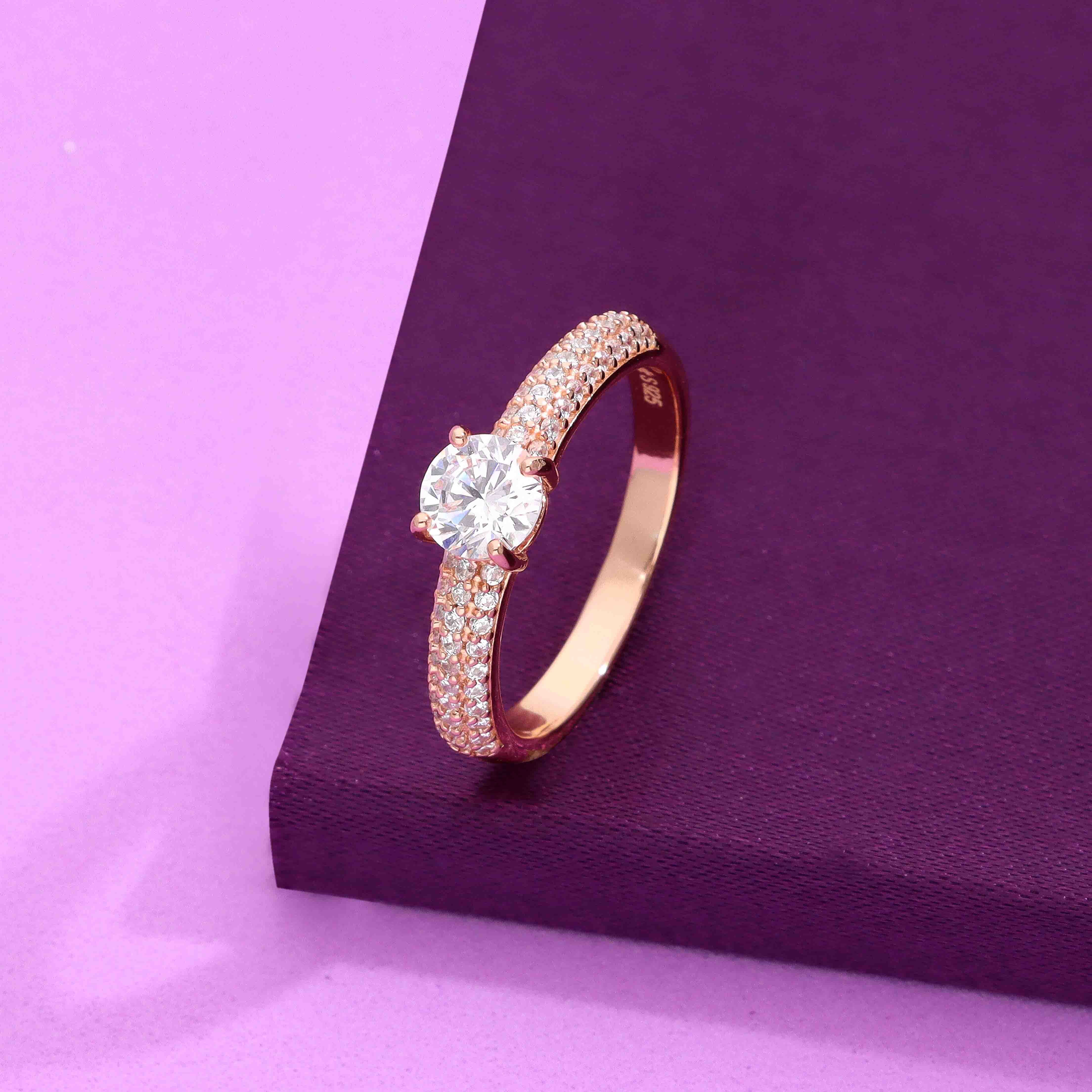 Elegant Promise Round Cut Solitaire Ring - Image 4