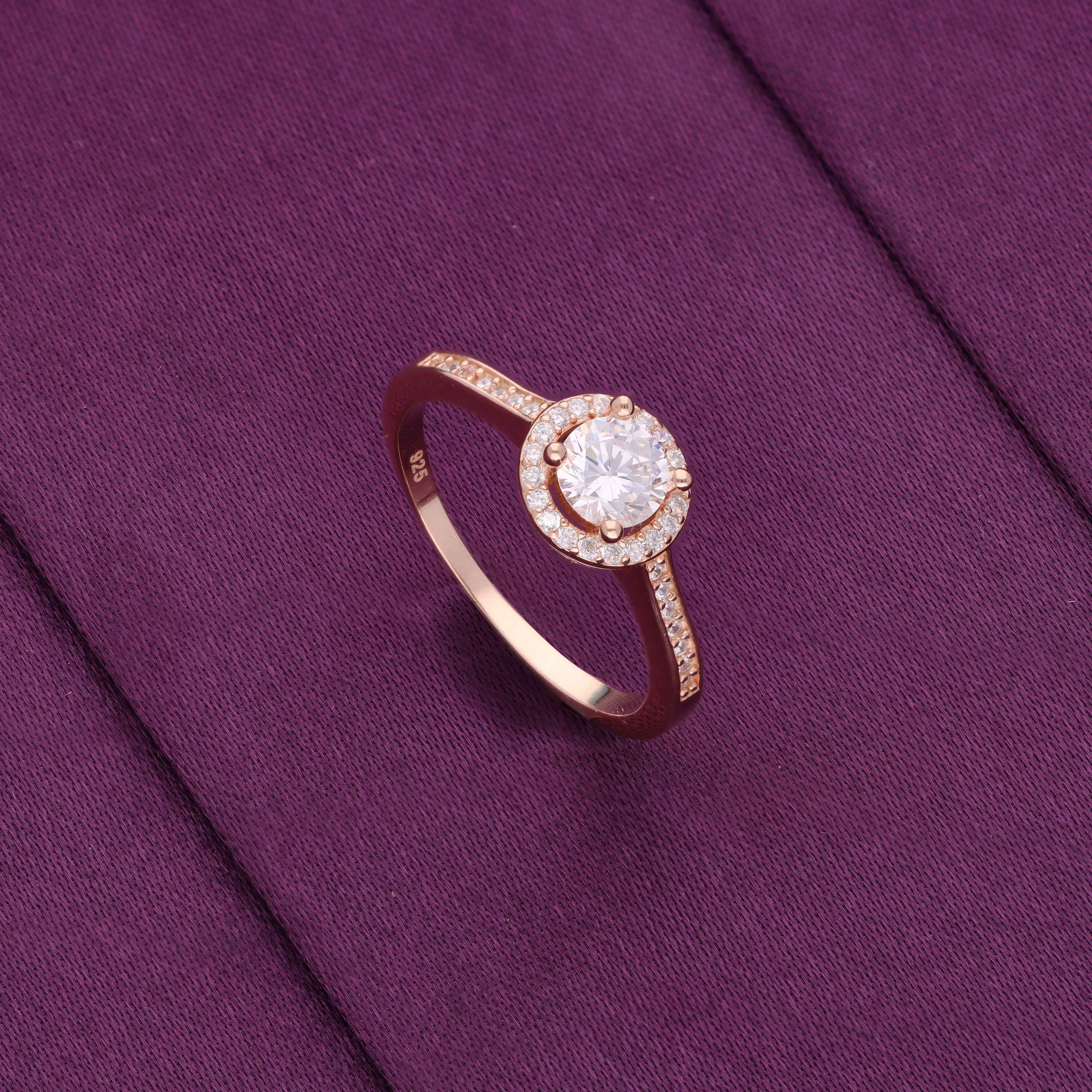 Solitaire Brilliance Sterling Ring - Image 4