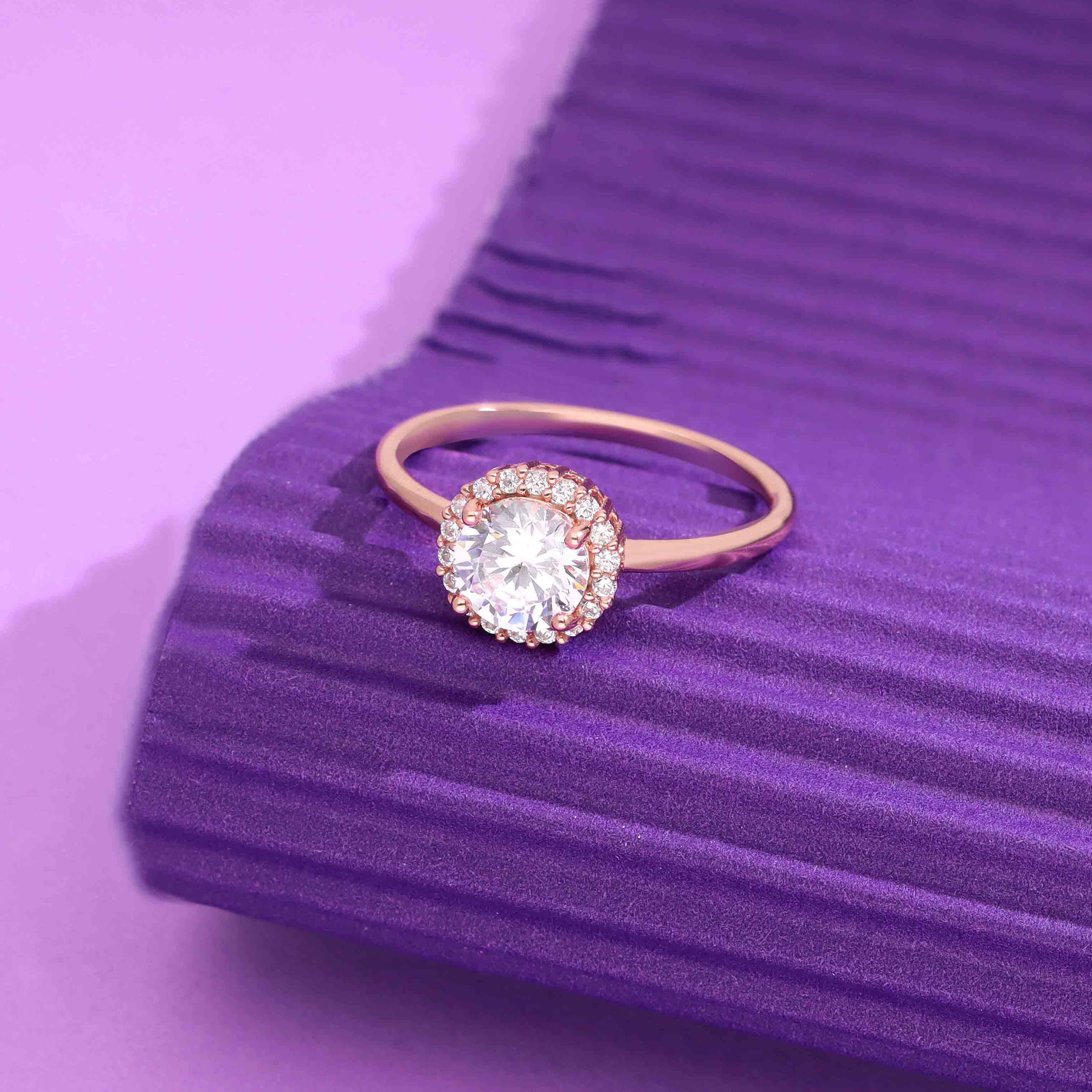 Sterling Silver Solitaire Ring - Image 2