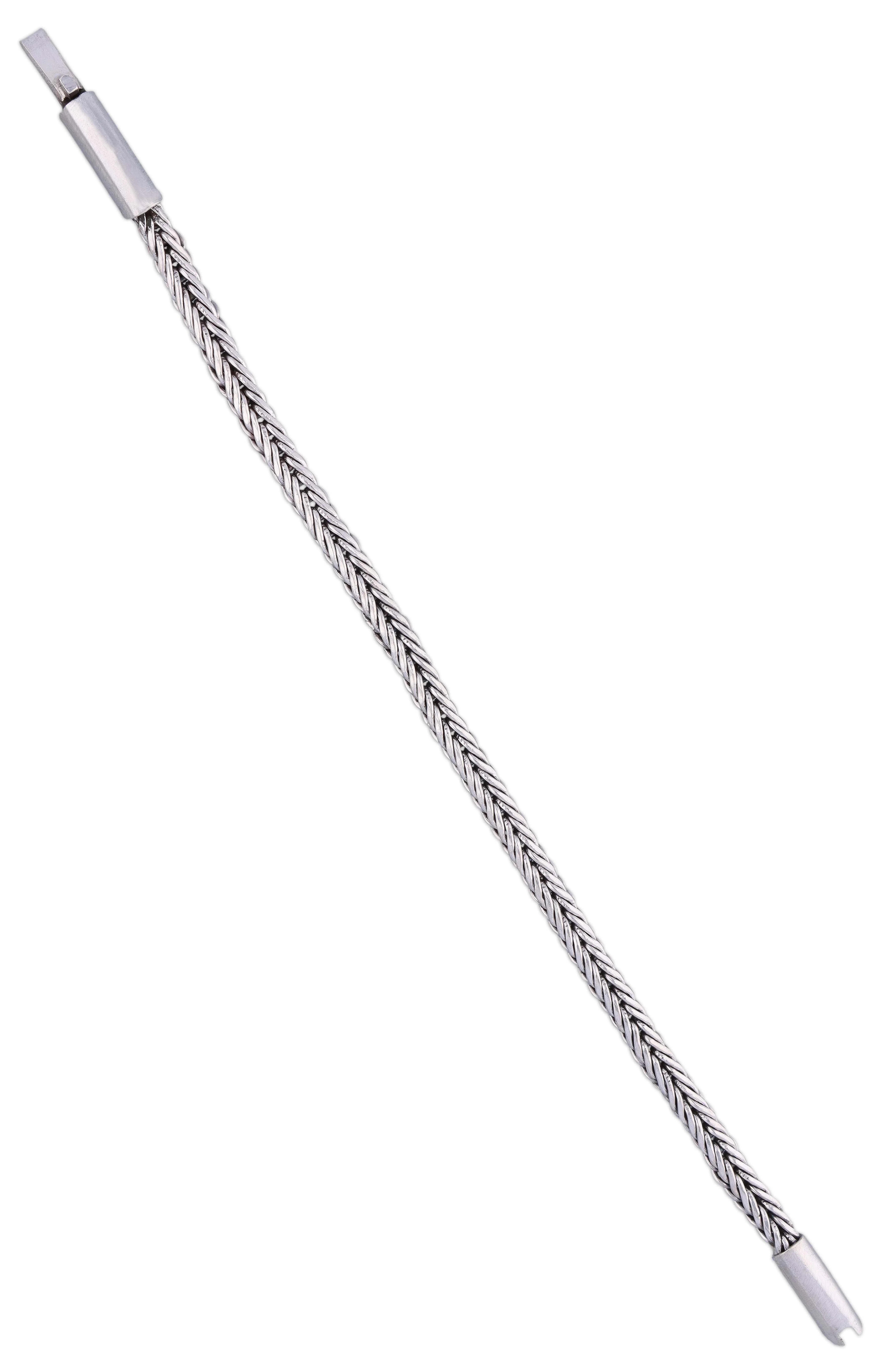Men’s Regular Sterling Silver Bracelet - Image 3