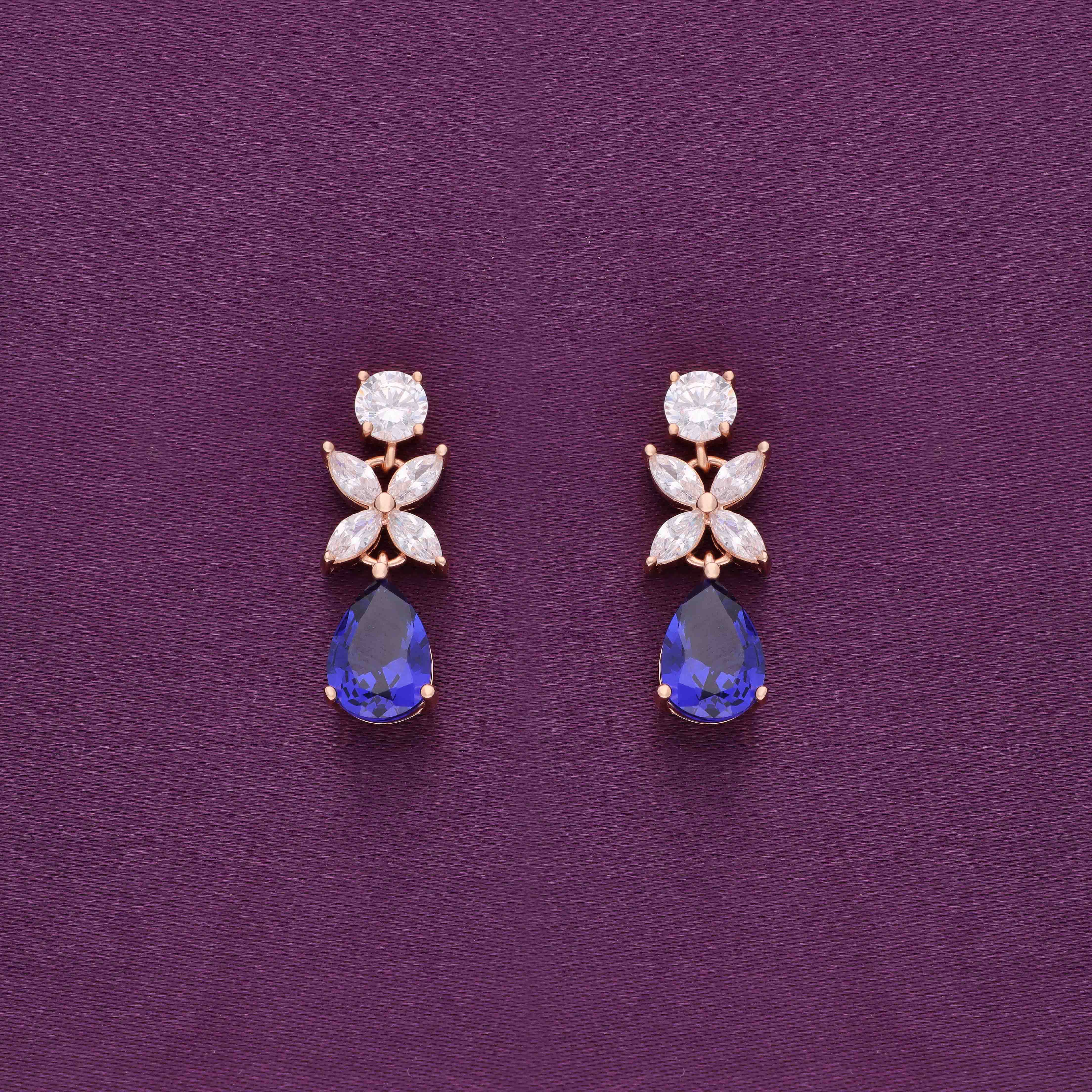 Argent Drops Dangler Silver Earrings - Image 4