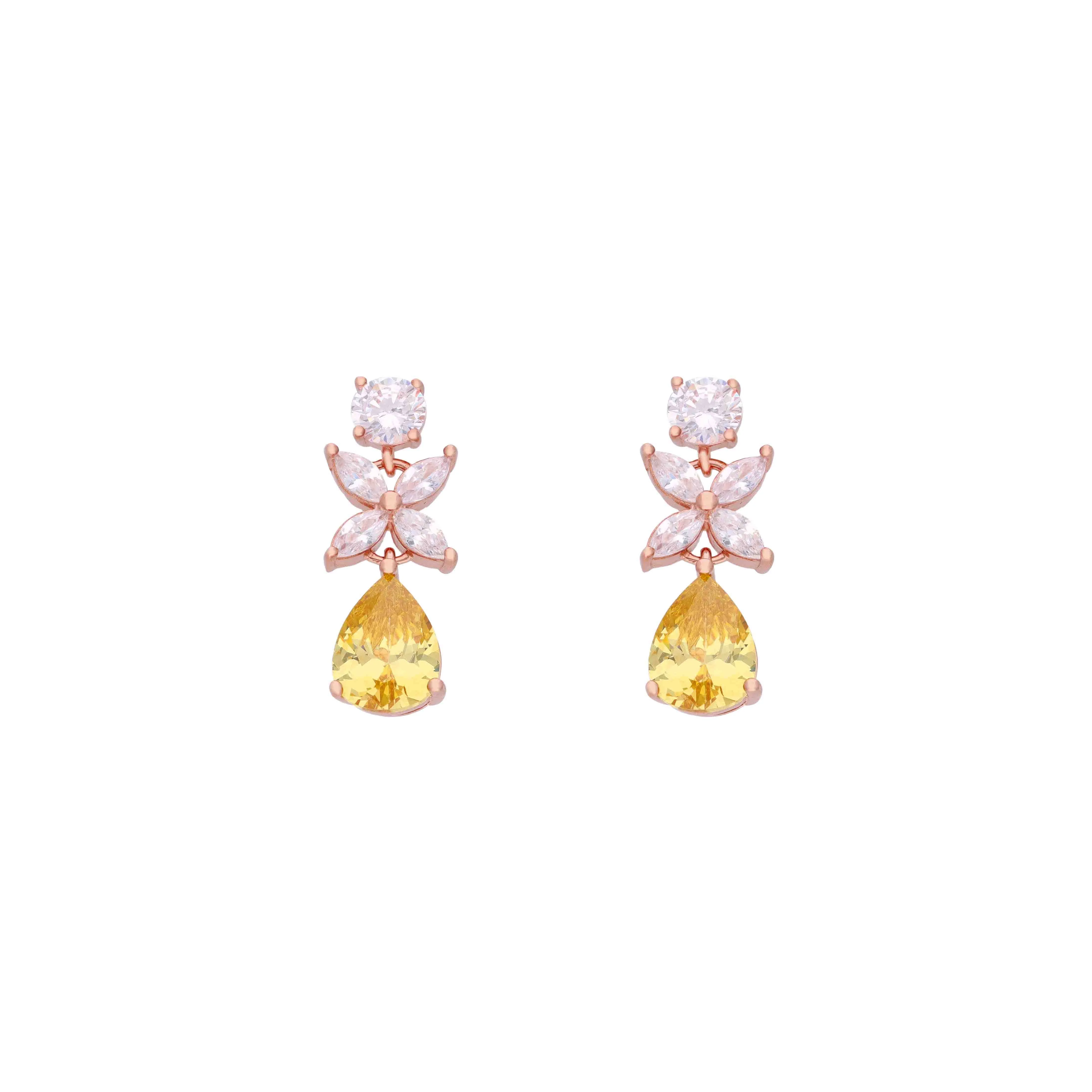 Argent Drops Dangler Silver Earrings - Image 5